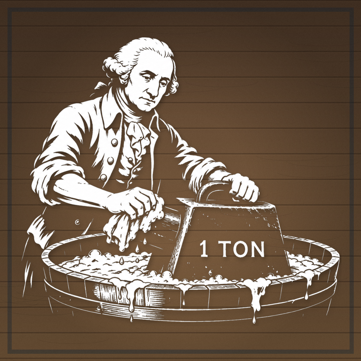 George Washington | Washing a Ton