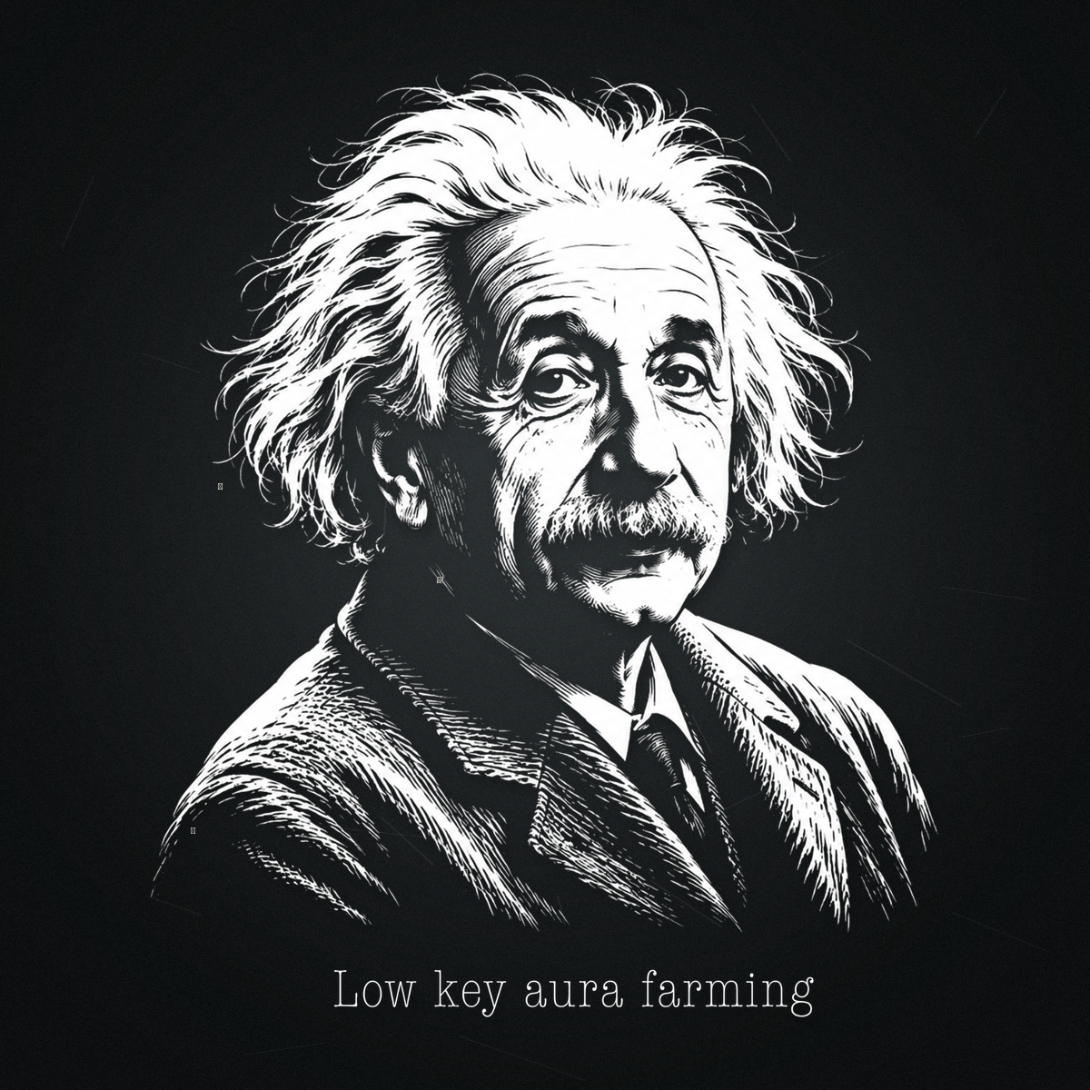 Albert Einstein | Low Key Aura Farming