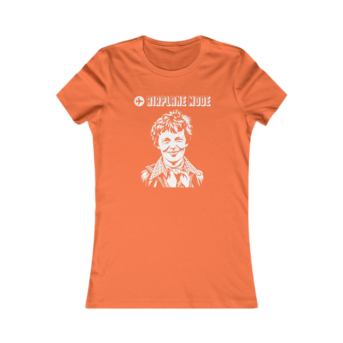 Amelia Earhart | Airplane Mode Women's Graphic Tee