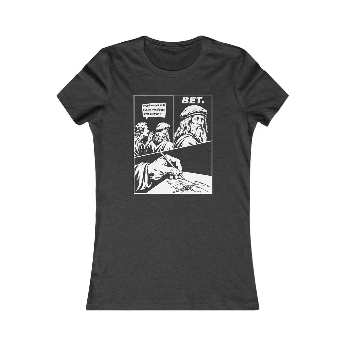 Leonardo da Vinci | Bet Women's Graphic Tee