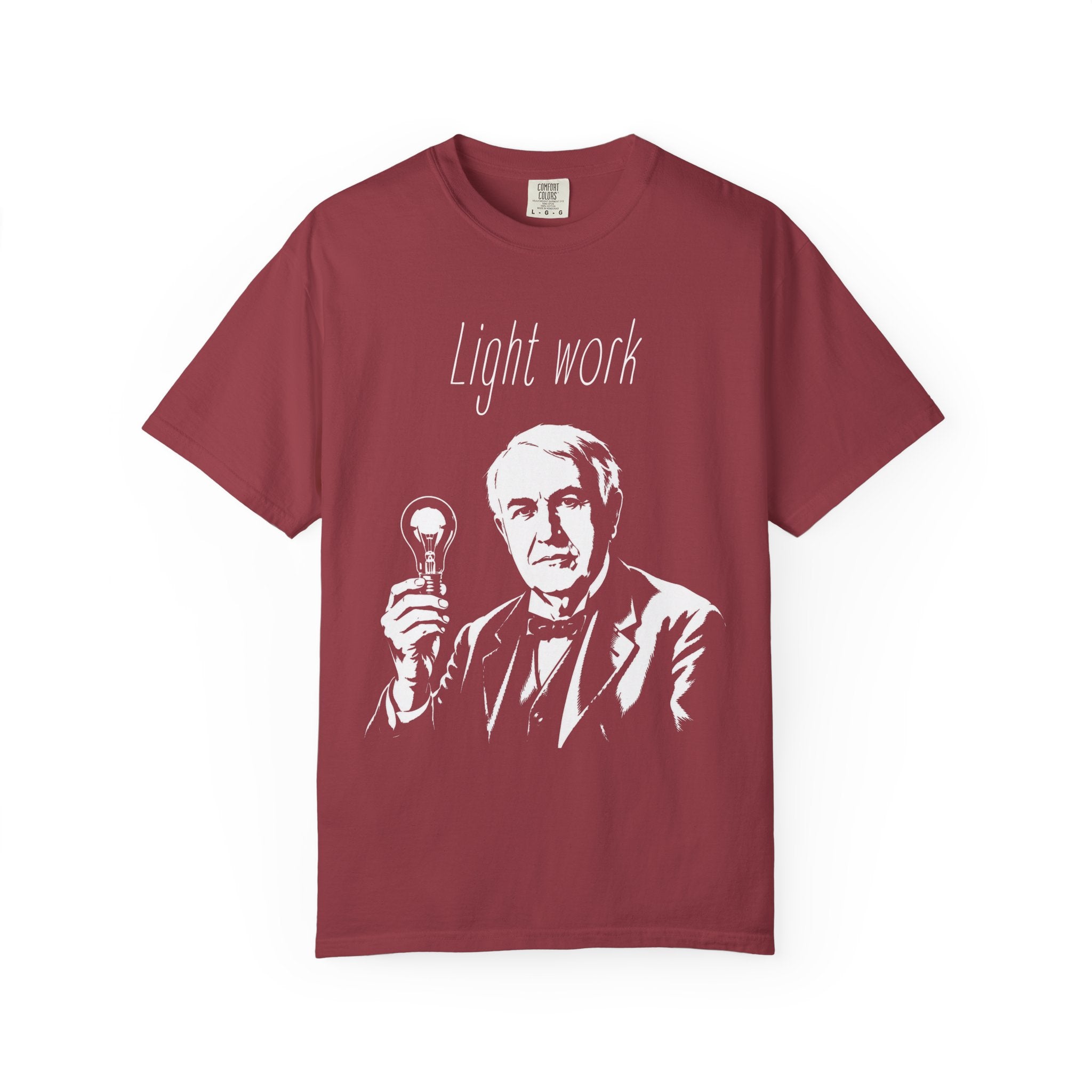 Light Work T-Shirt — Edison Bulb Graphic Tee