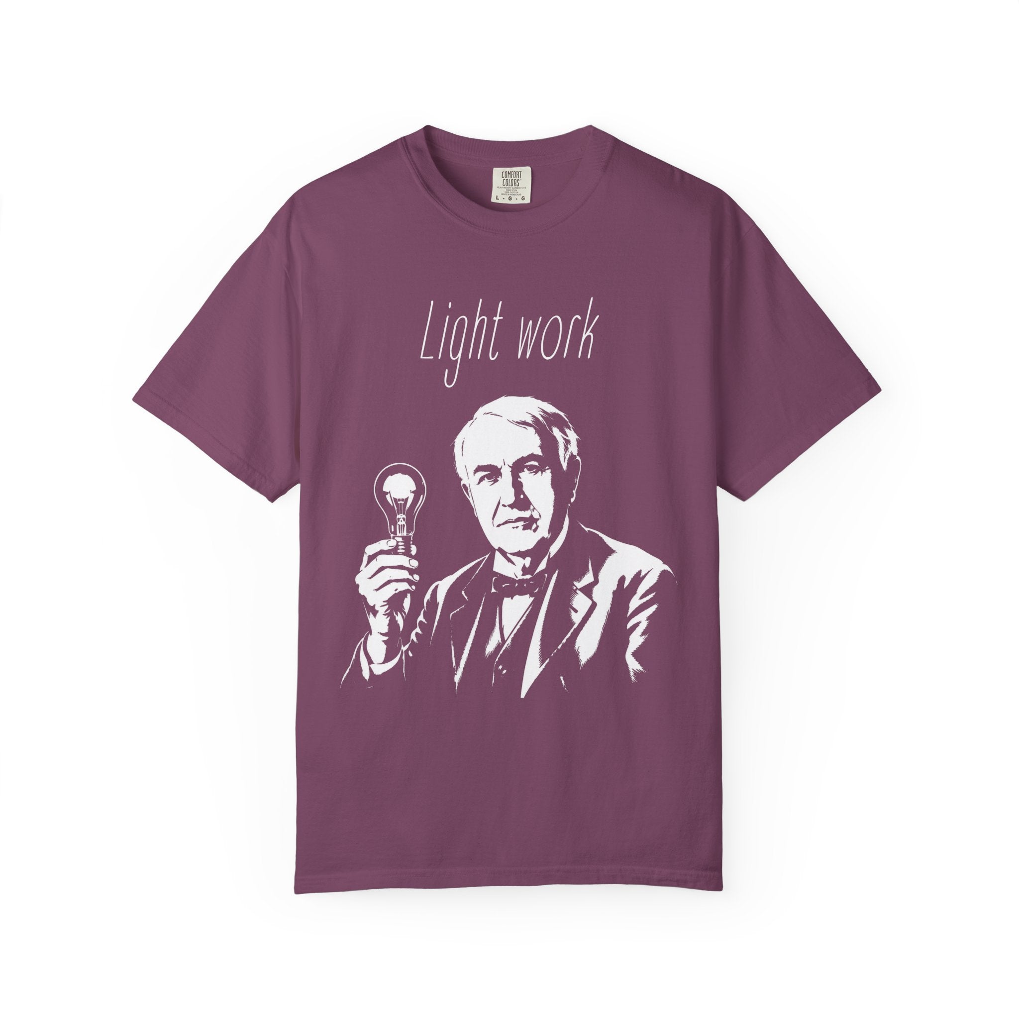 Light Work T-Shirt — Edison Bulb Graphic Tee