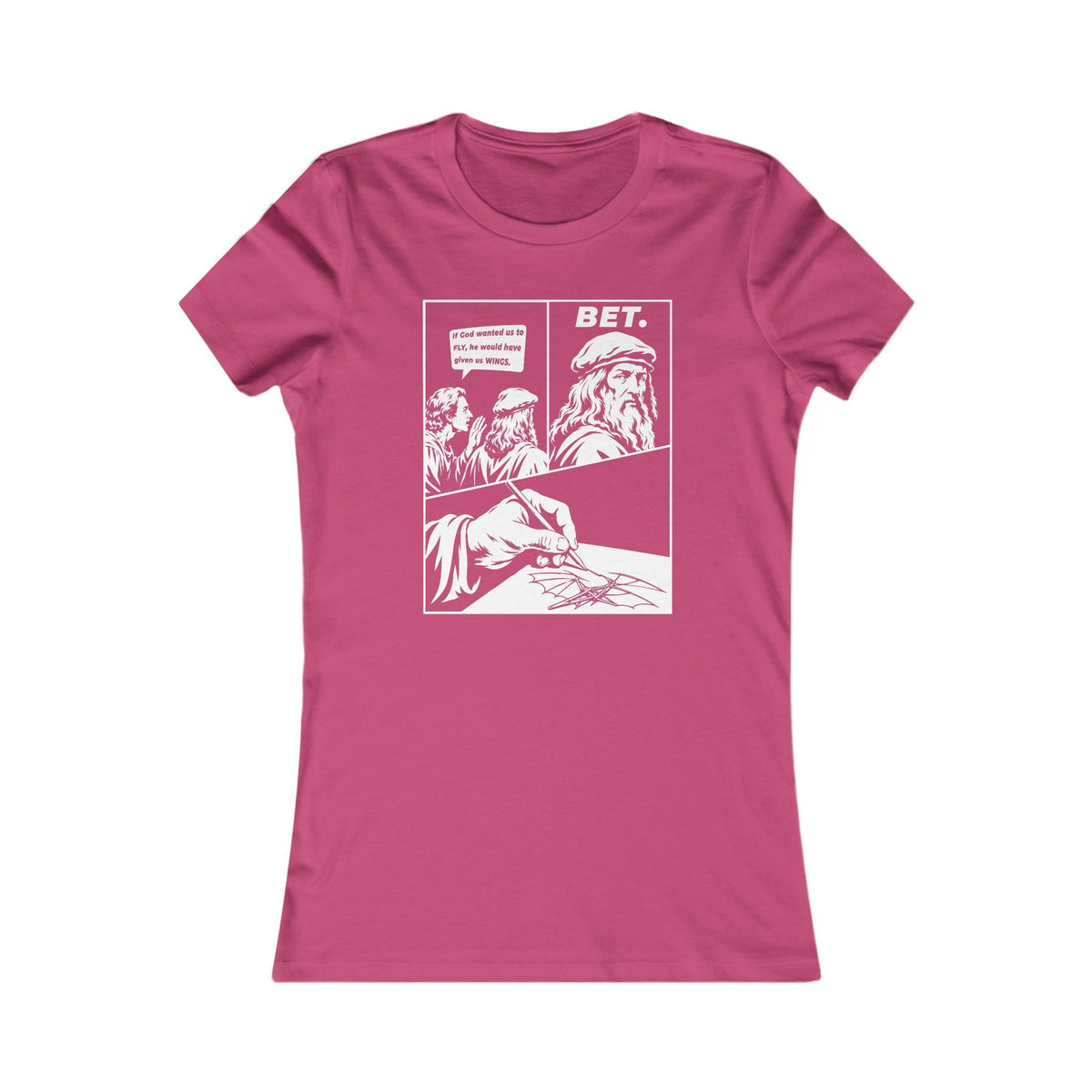 Leonardo da Vinci | Bet Women's Graphic Tee
