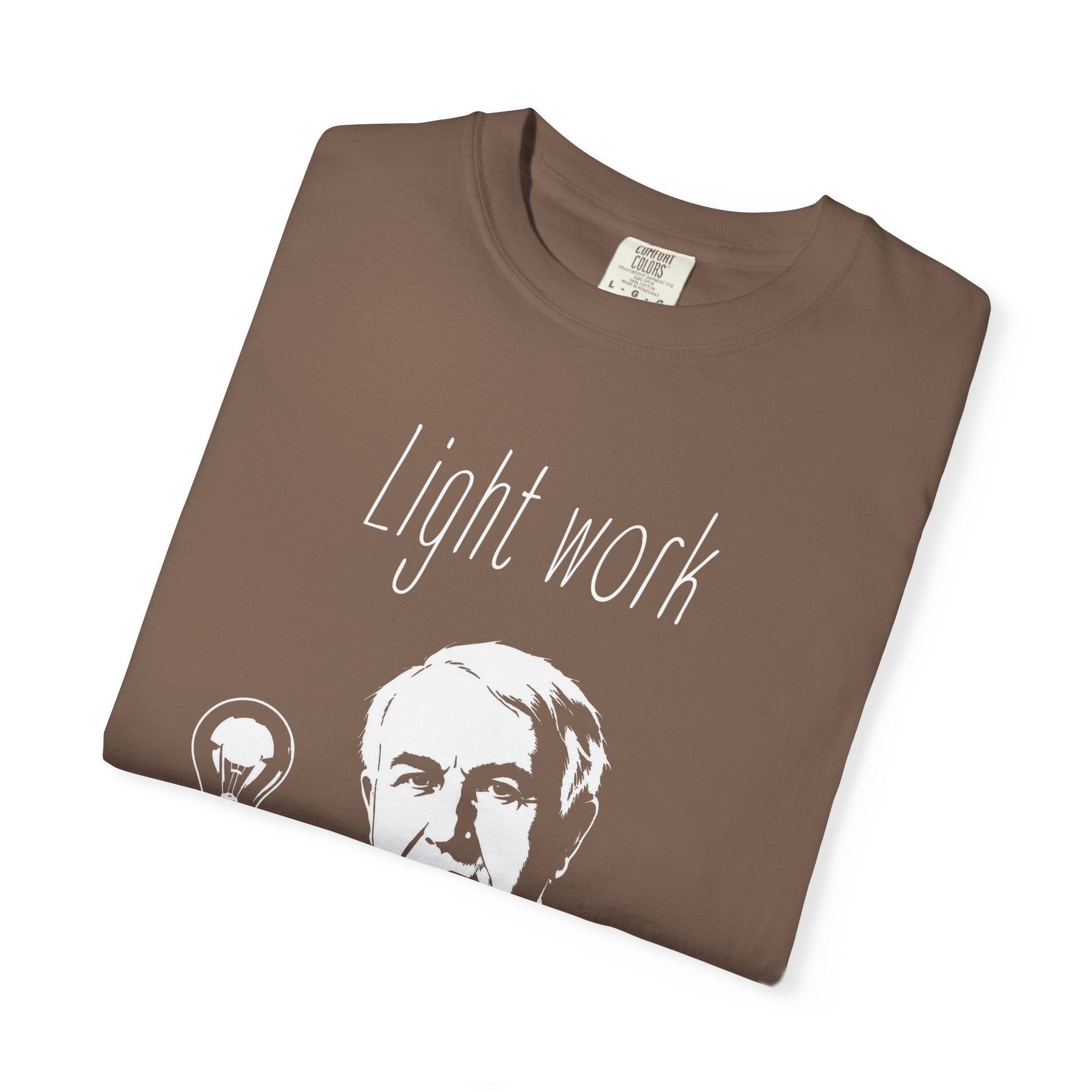 Light Work T-Shirt — Edison Bulb Graphic Tee