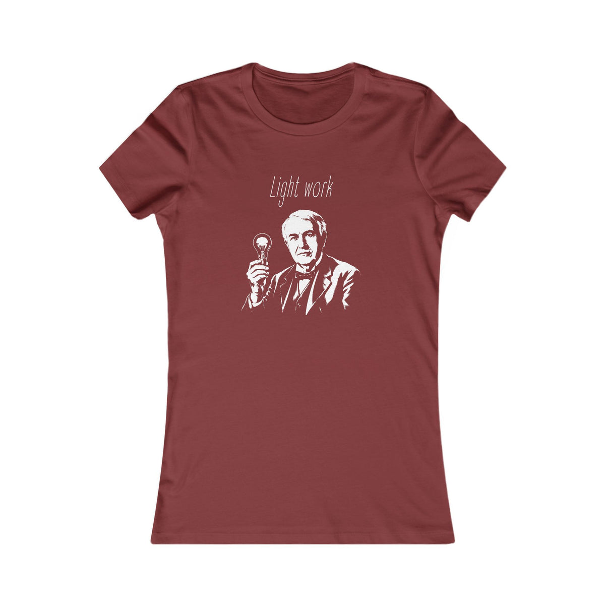 Thomas Edison | Light Work Women's Graphic Tee