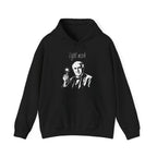 Thomas Edison Light Work Hoodie — Vintage Inventor Graphic Hooded Sweatshirt