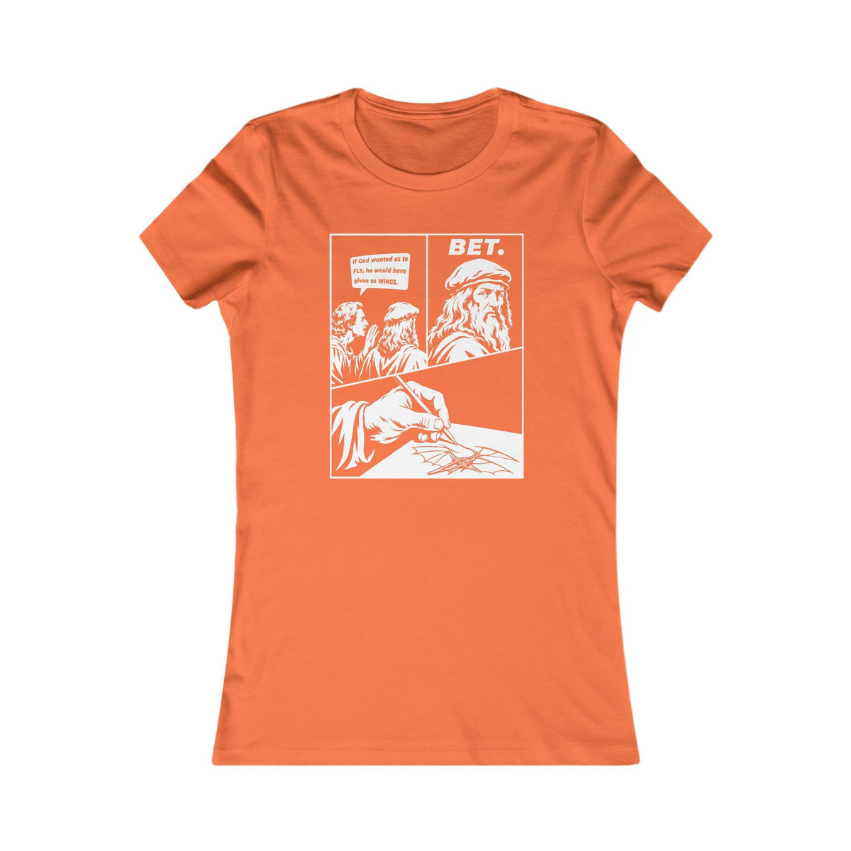 Leonardo da Vinci | Bet Women's Graphic Tee