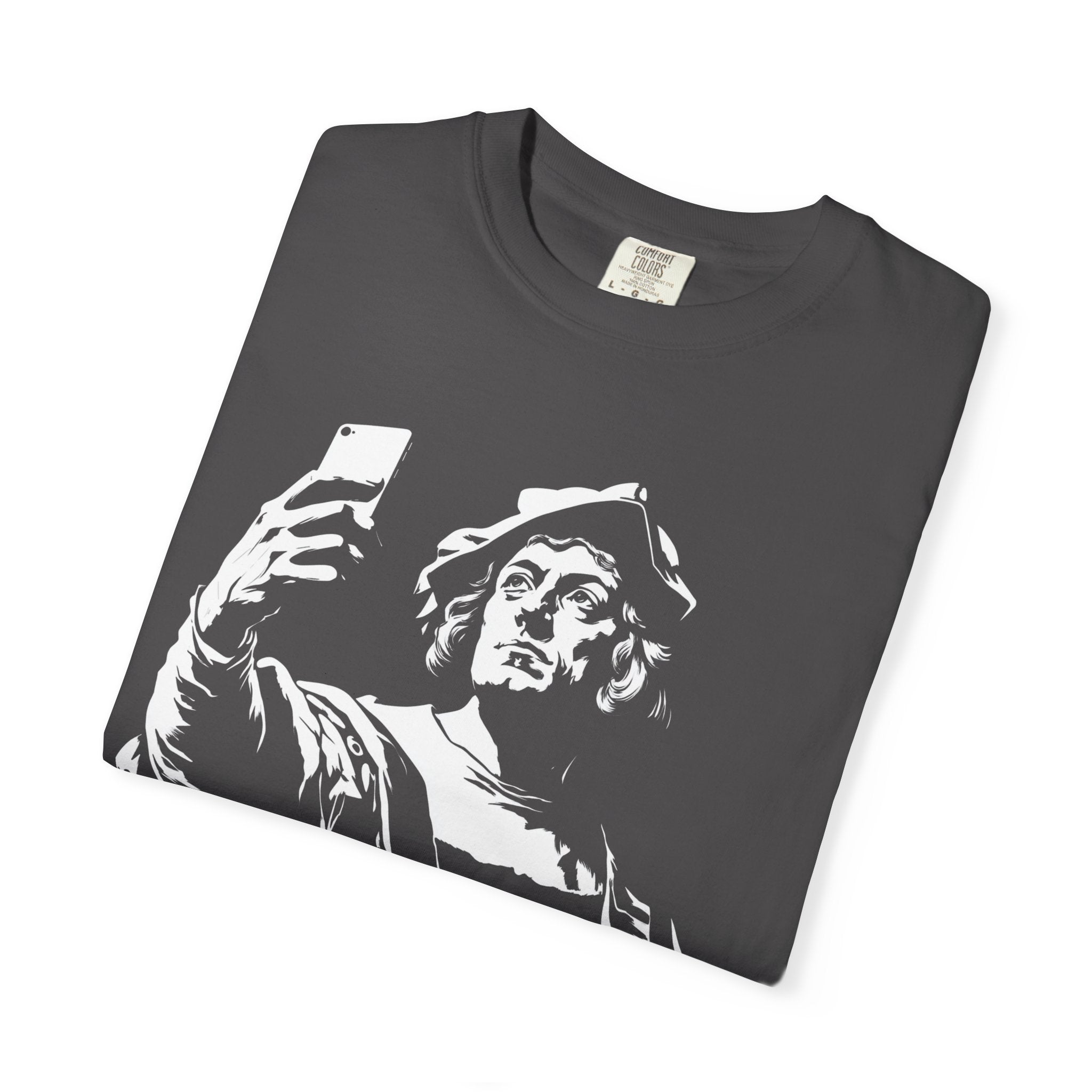 Vintage Classical 'Recalculating' T-Shirt (Christopher Columbus)