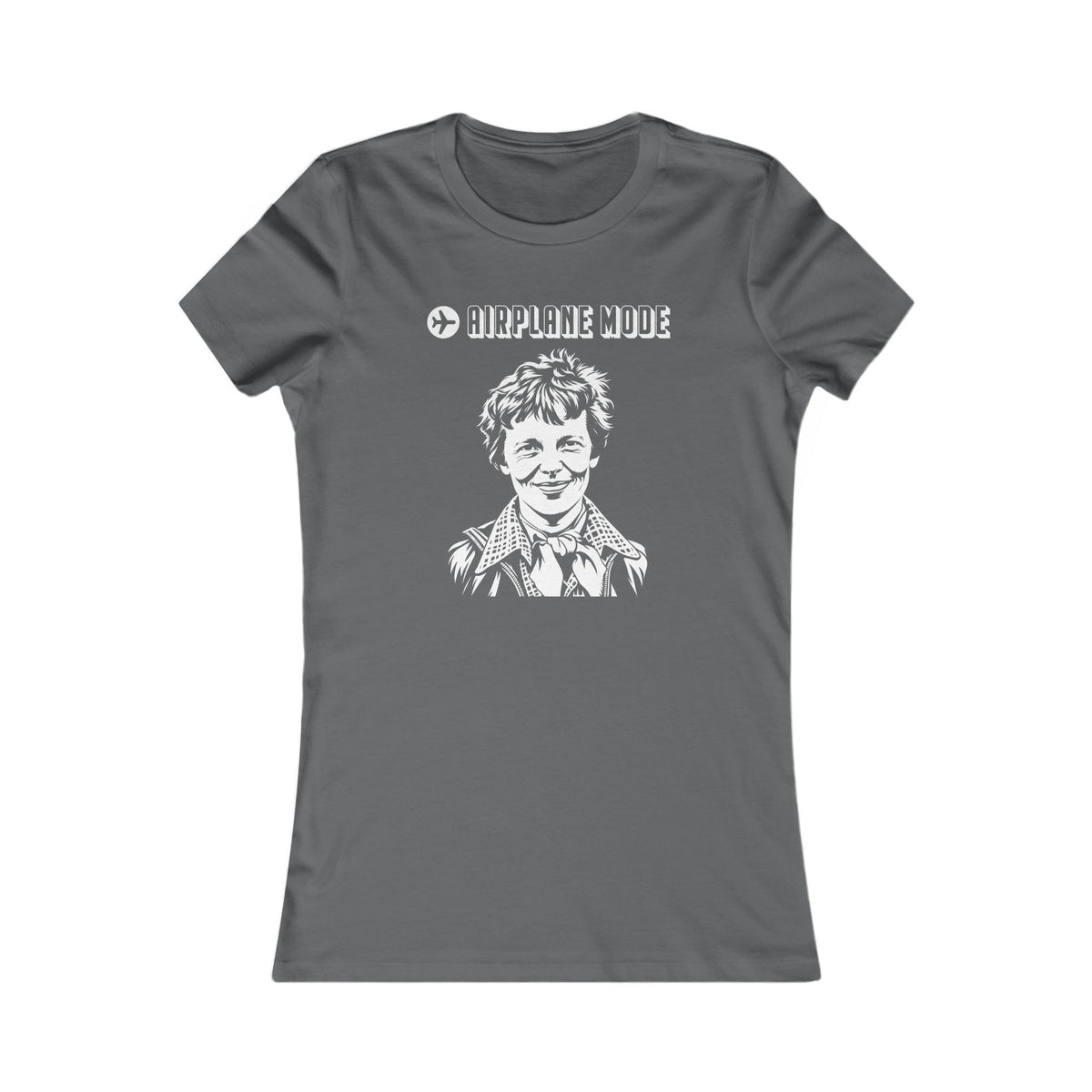 Amelia Earhart | Airplane Mode Women's Graphic Tee