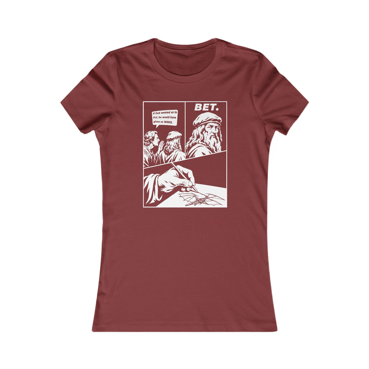 Leonardo da Vinci | Bet Women's Graphic Tee