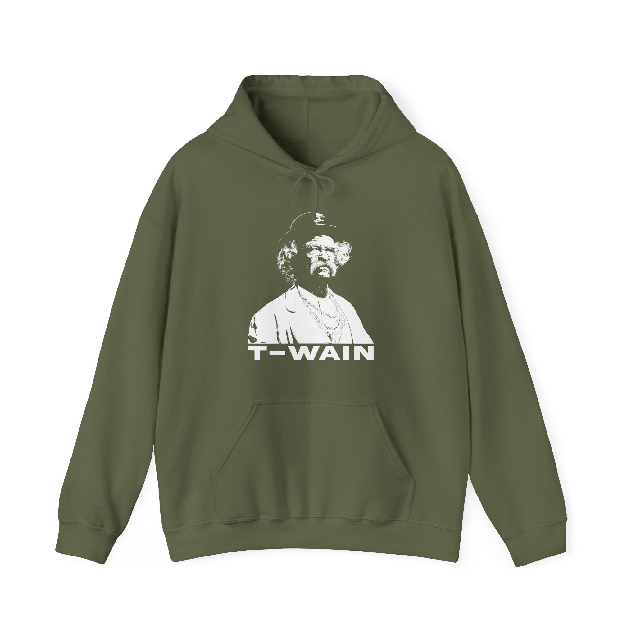T-WAIN Vintage Mark Twain Cozy Hoodie