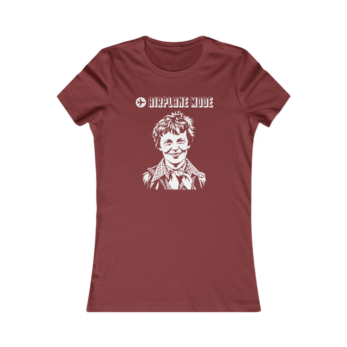Amelia Earhart | Airplane Mode Women's Graphic Tee