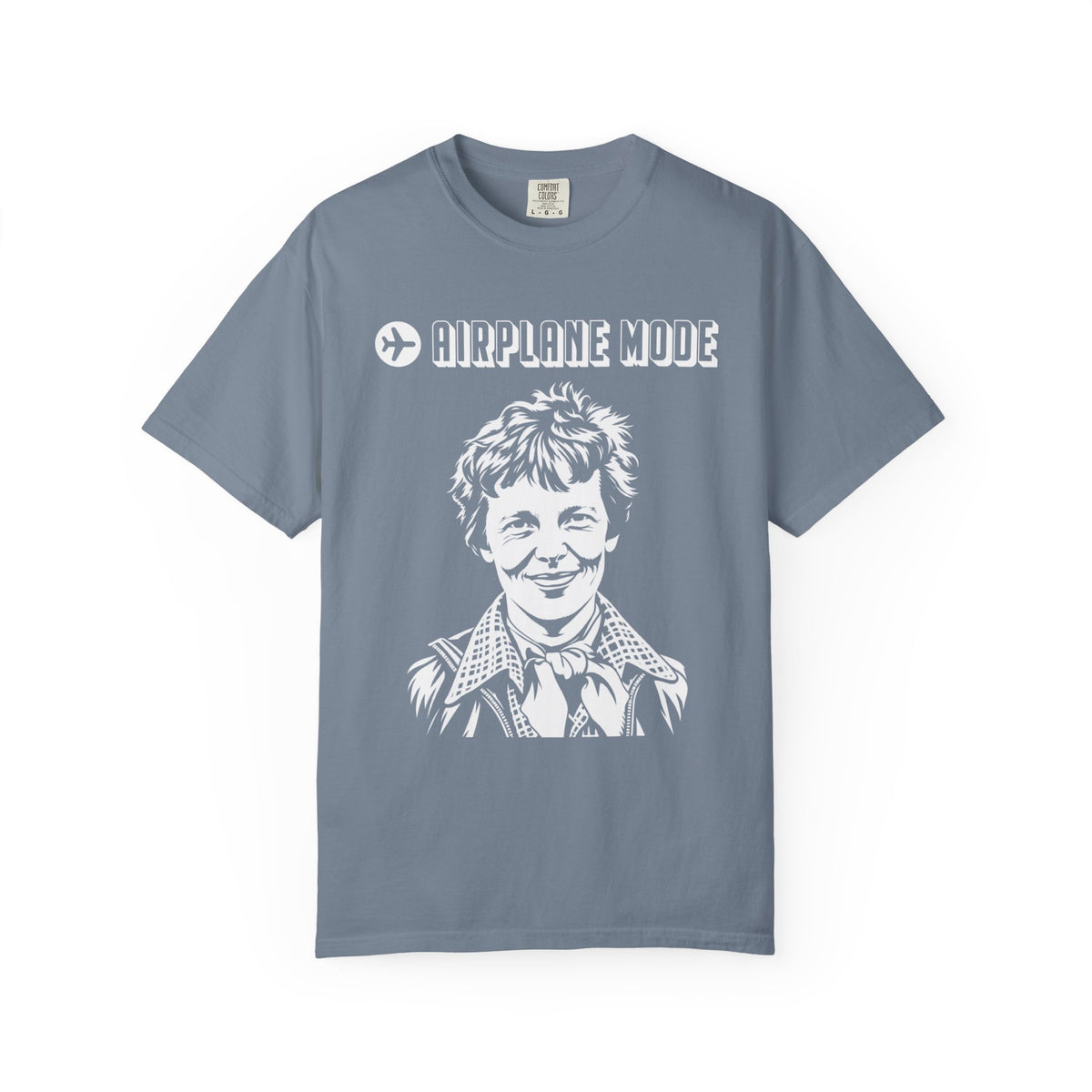 Amelia Earhart - Airplane Mode Graphic Tee