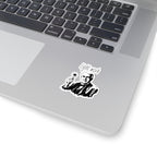Light Work Sticker — Vintage Edison Illustration Laptop Decal
