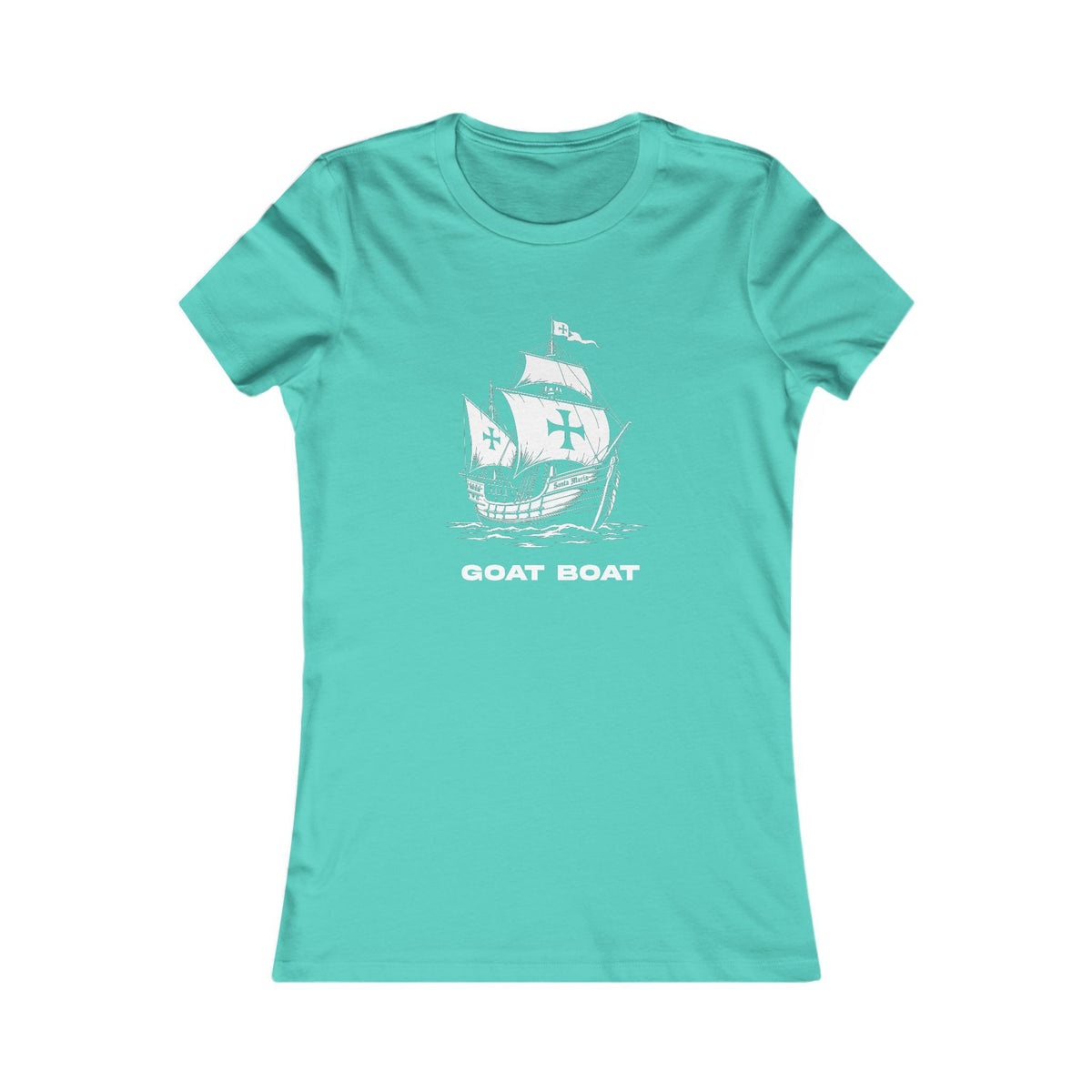 Christopher Columbus | Santa Maria Goat Boat Women's Graphic Tee
