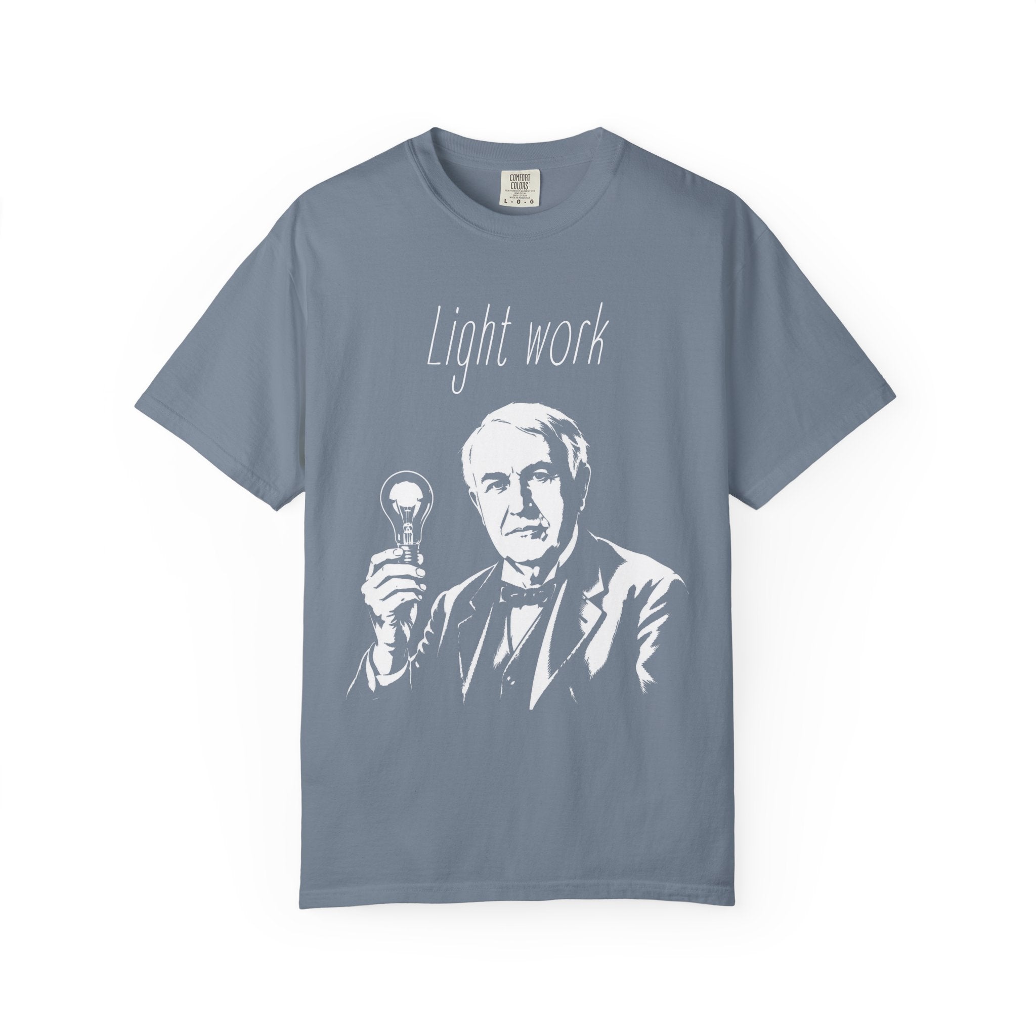 Light Work T-Shirt — Edison Bulb Graphic Tee