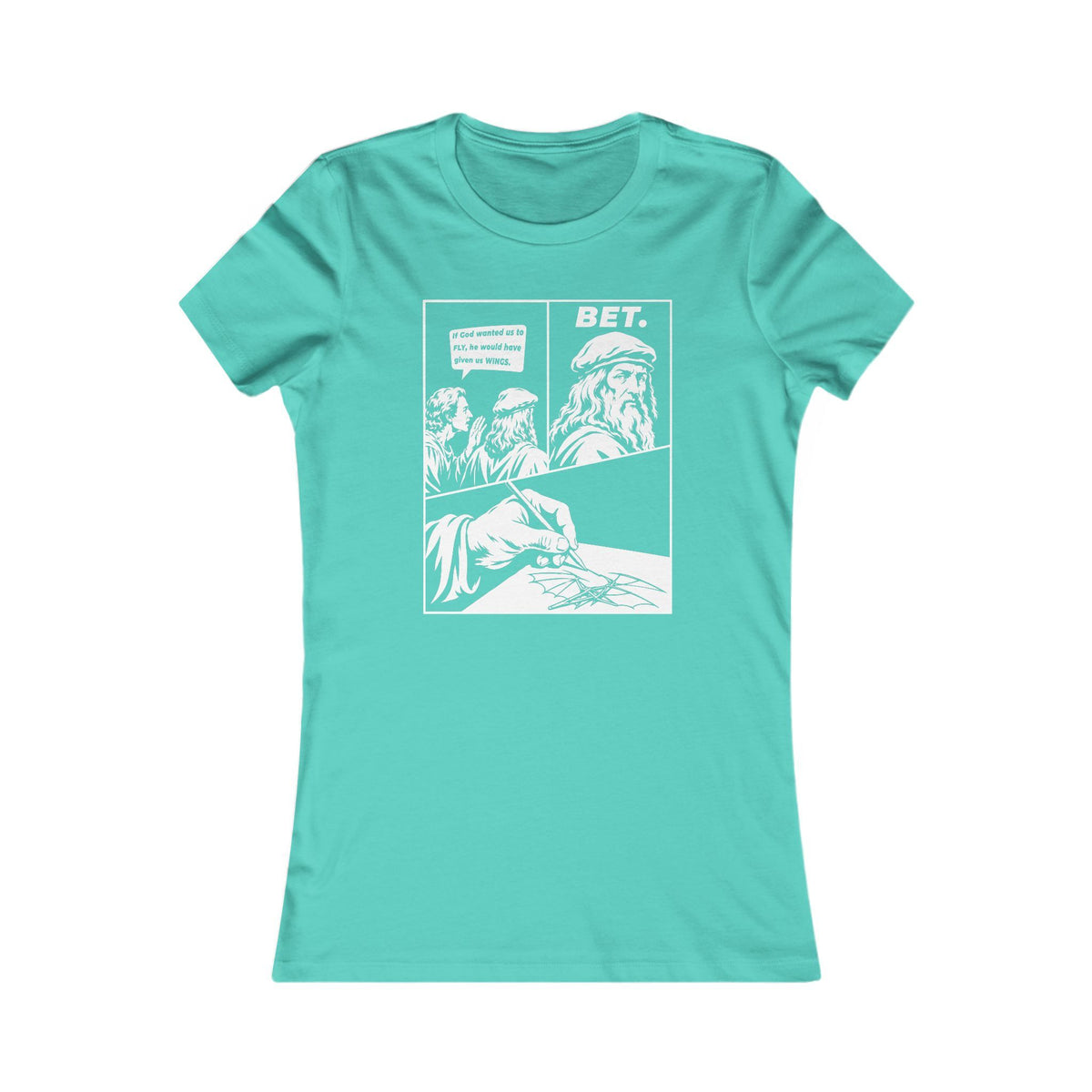 Leonardo da Vinci | Bet Women's Graphic Tee