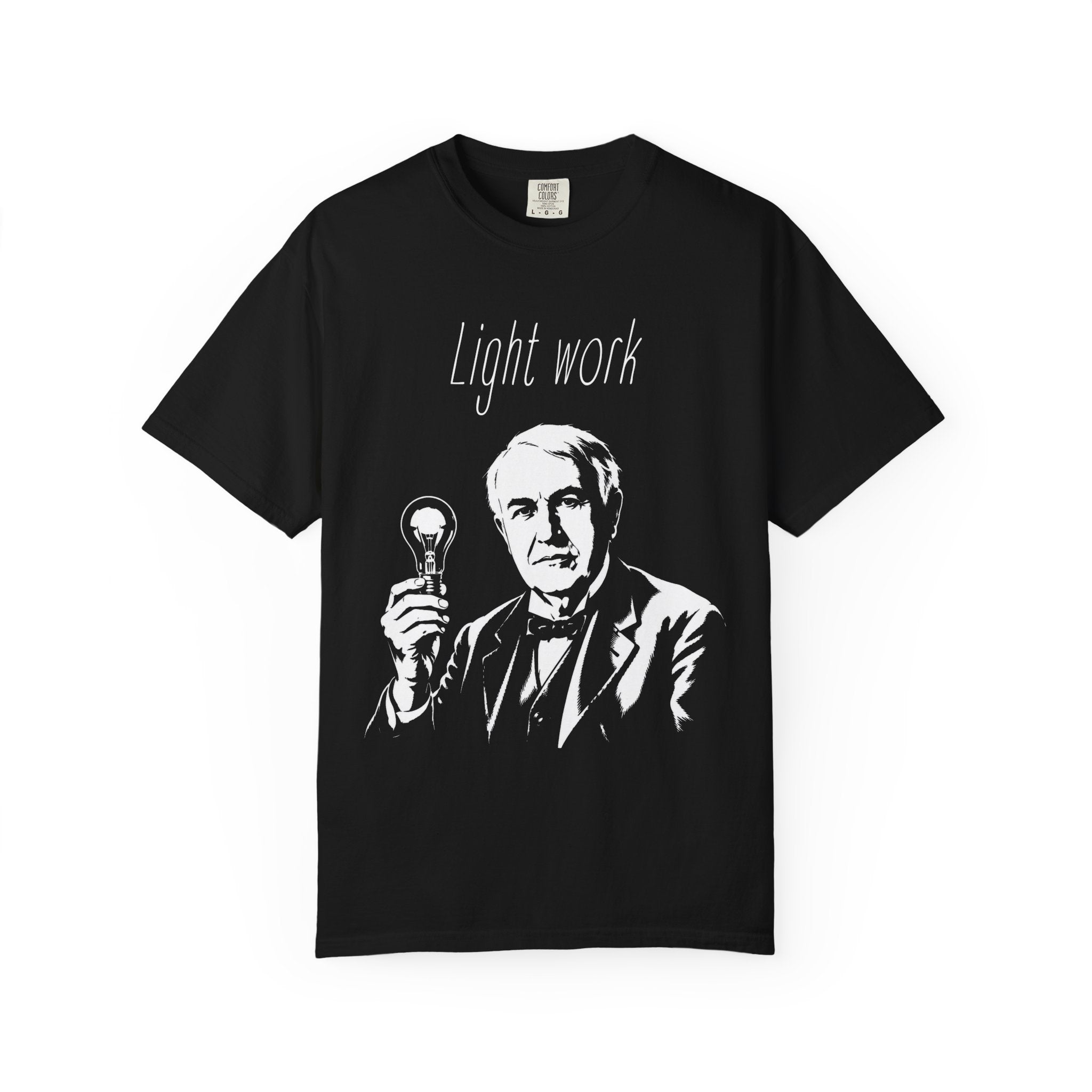 Light Work T-Shirt — Edison Bulb Graphic Tee