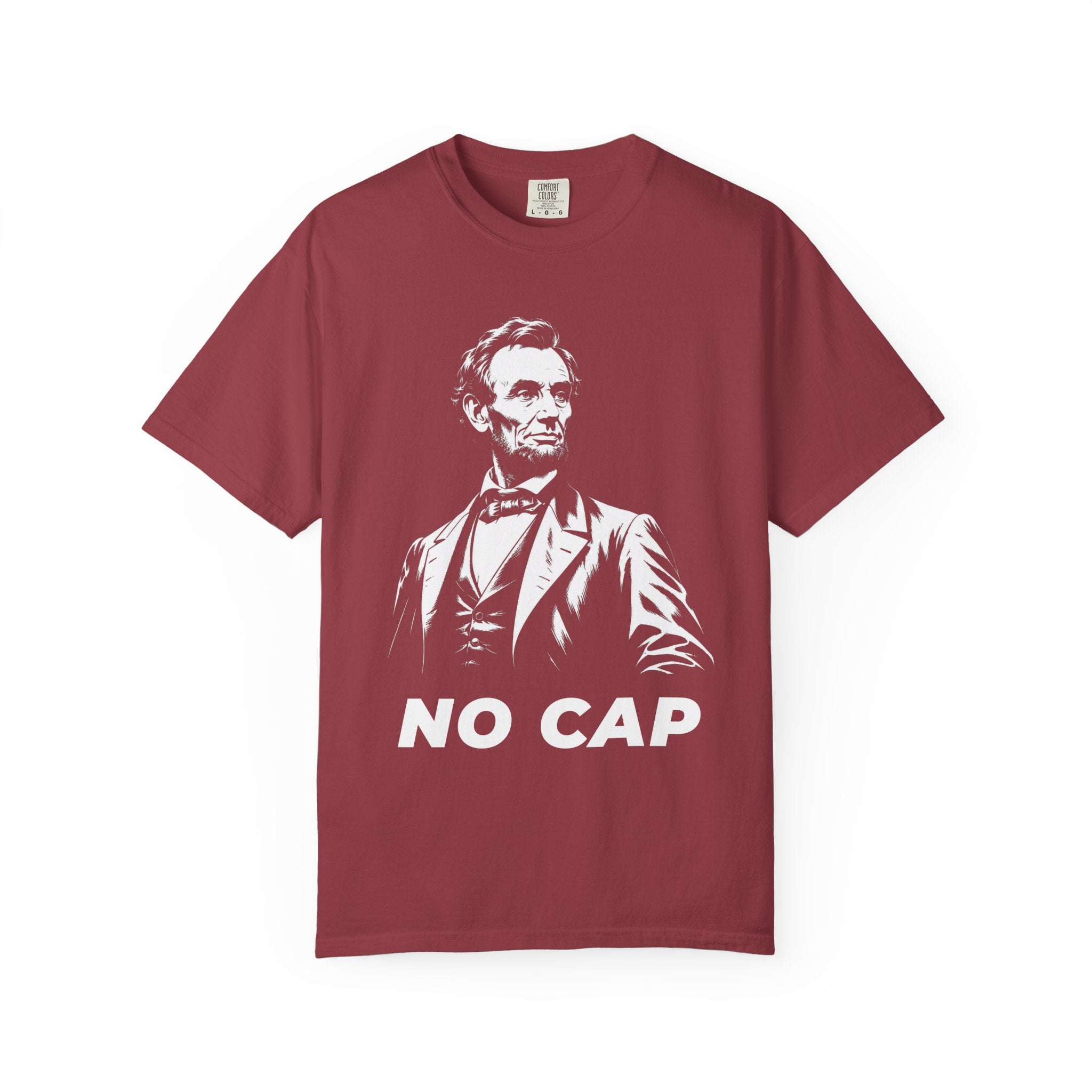 Abraham Lincoln “No Cap” Graphic T-Shirt