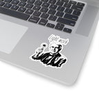 Light Work Sticker — Vintage Edison Illustration Laptop Decal