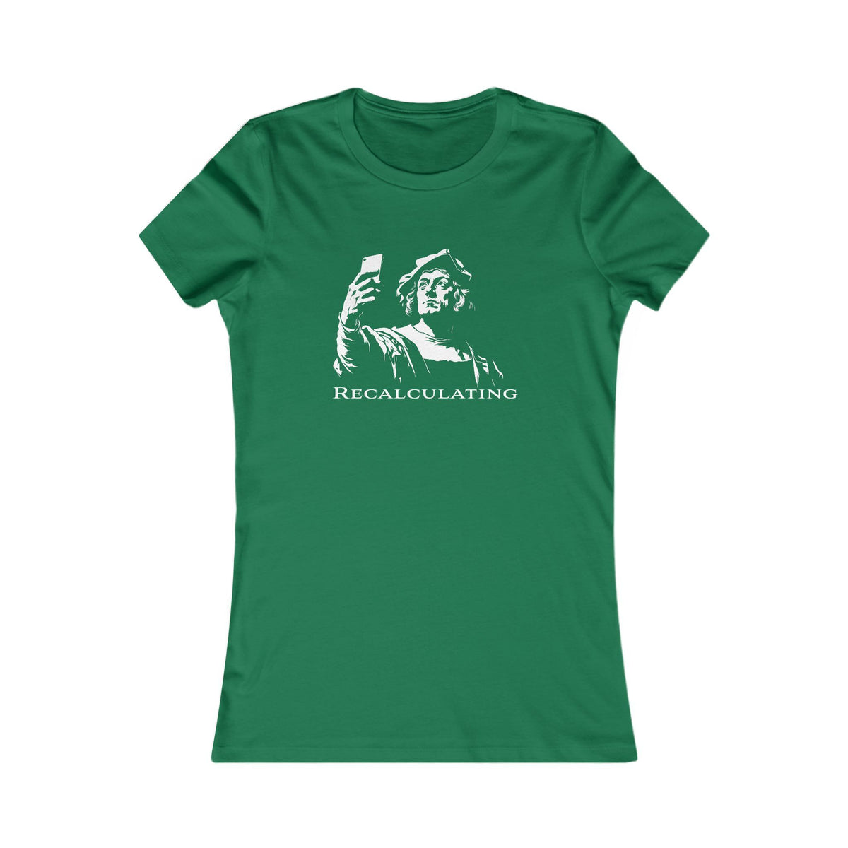 Christopher Columbus | Recalculating Women's Graphic Tee