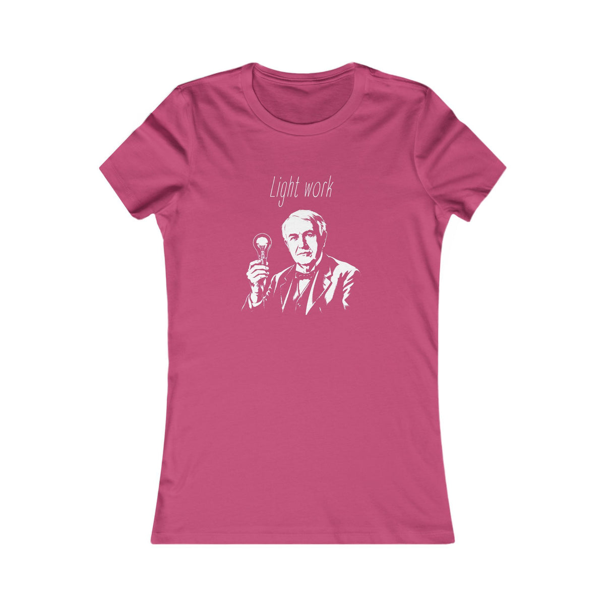 Thomas Edison | Light Work Women's Graphic Tee