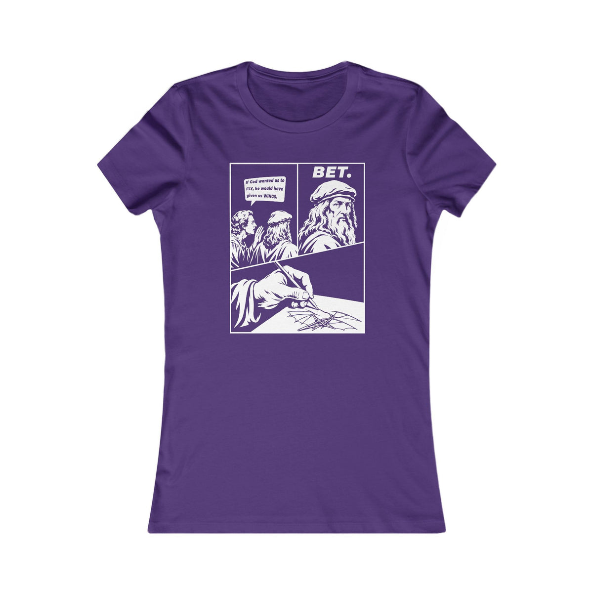 Leonardo da Vinci | Bet Women's Graphic Tee