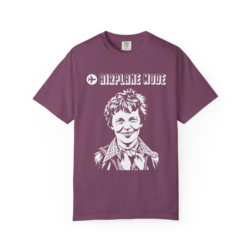 Amelia Earhart - Airplane Mode Graphic Tee