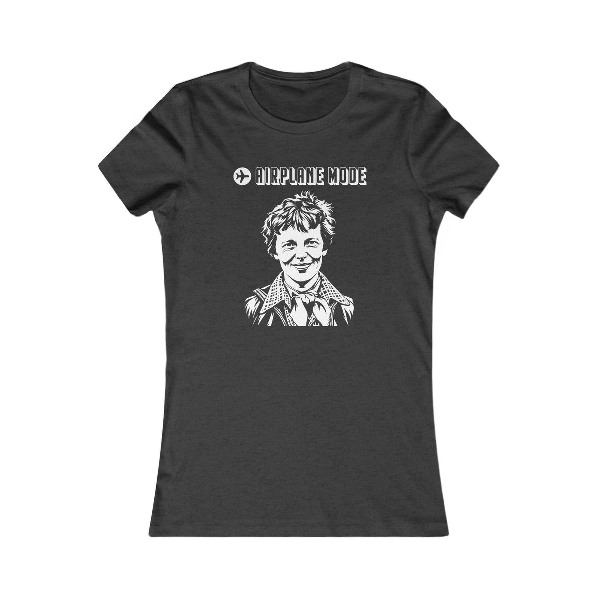Amelia Earhart | Airplane Mode Women's Graphic Tee