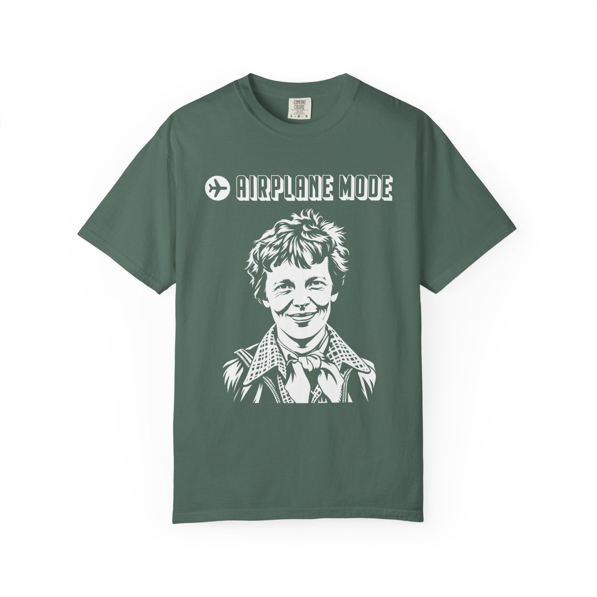 Amelia Earhart - Airplane Mode Graphic Tee