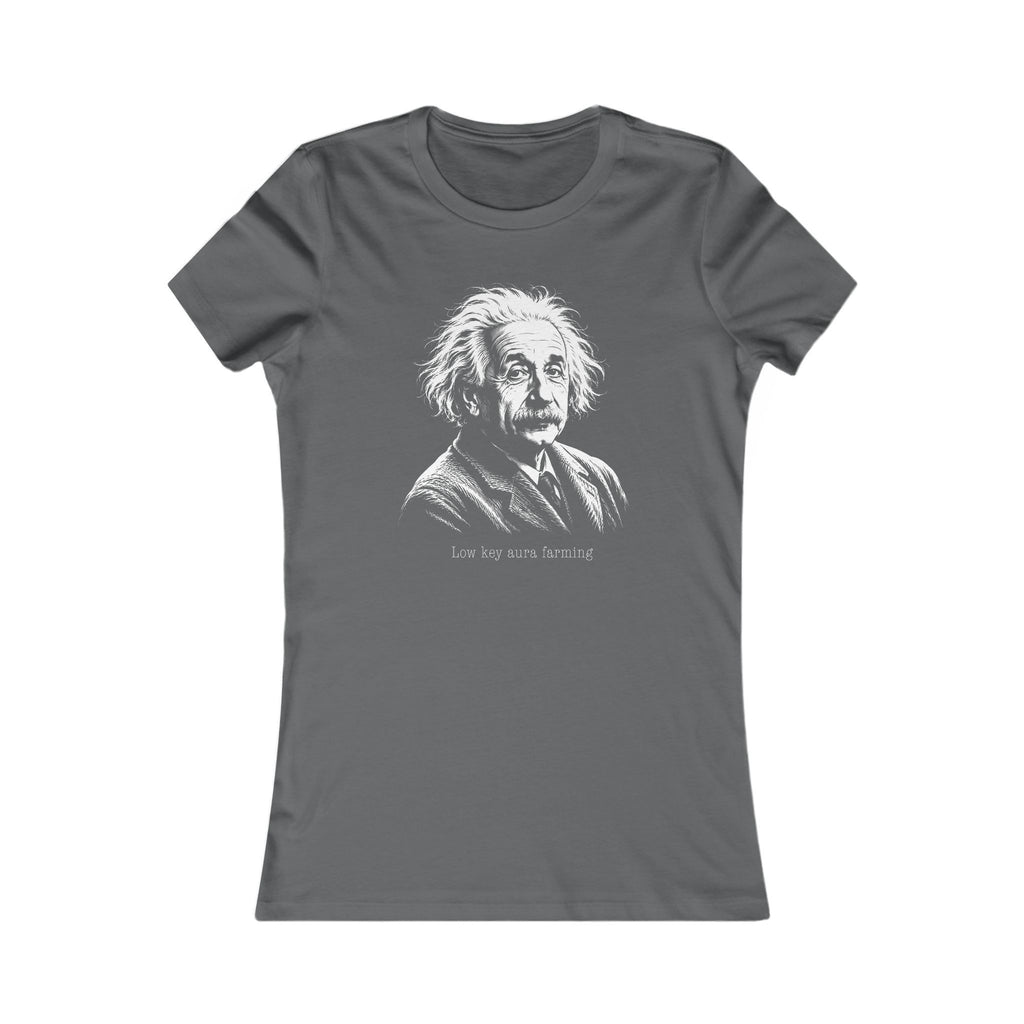 Albert Einstein | Low Key Aura Farming Women's Graphic Tee