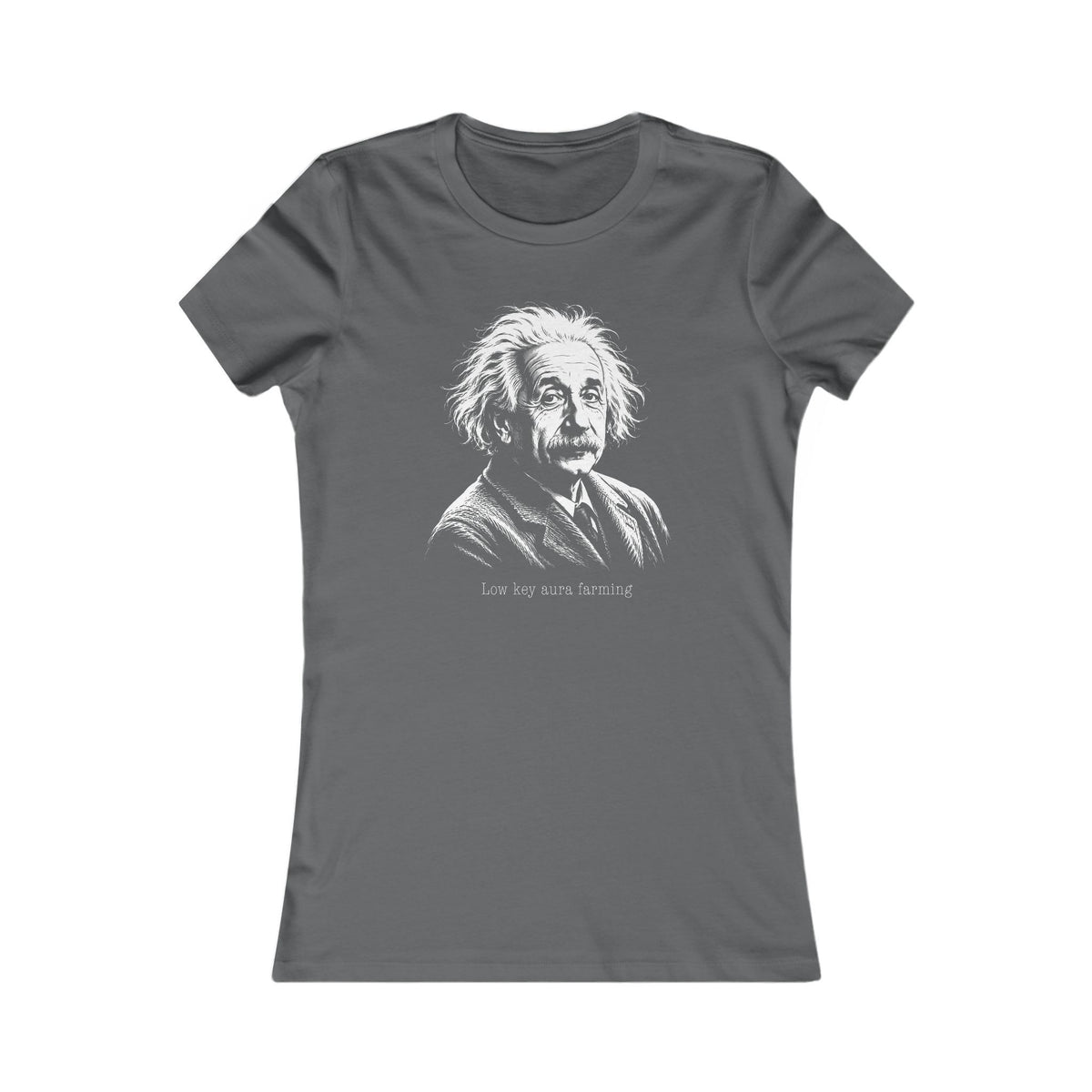 Albert Einstein | Low Key Aura Farming Women's Graphic Tee