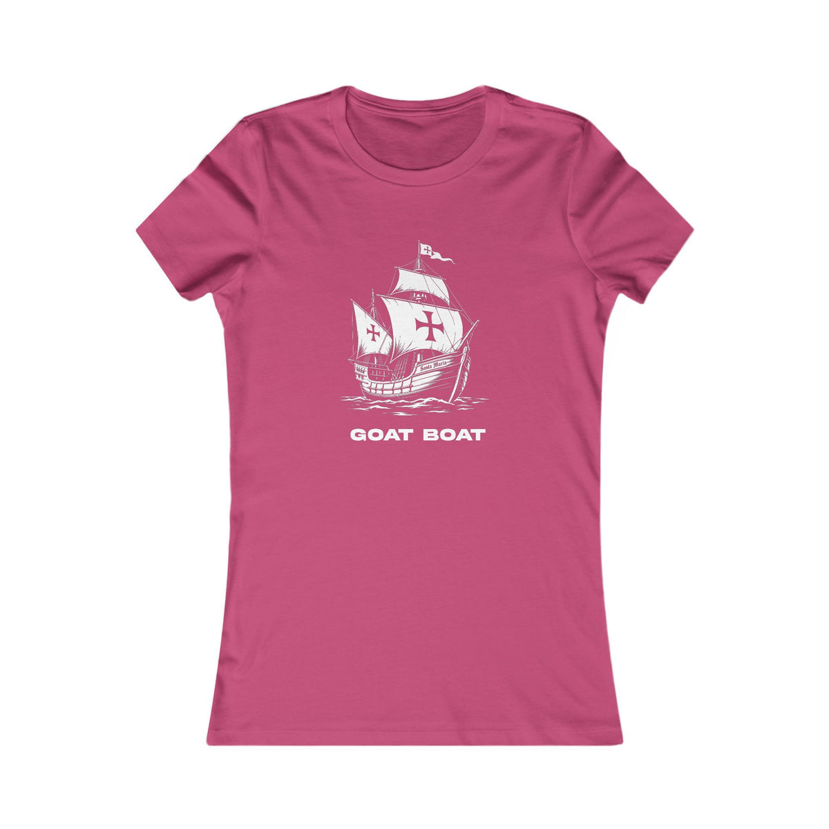 Christopher Columbus | Santa Maria Goat Boat Women's Graphic Tee