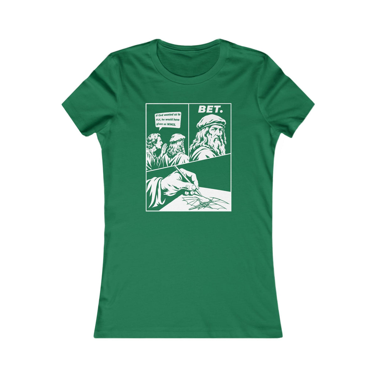 Leonardo da Vinci | Bet Women's Graphic Tee