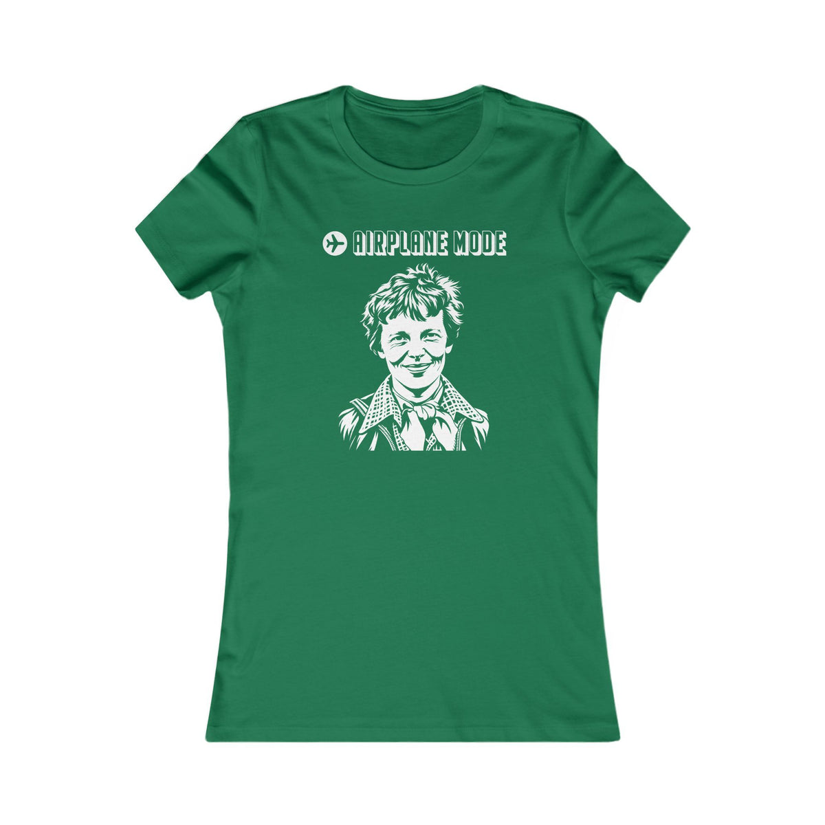 Amelia Earhart | Airplane Mode Women's Graphic Tee