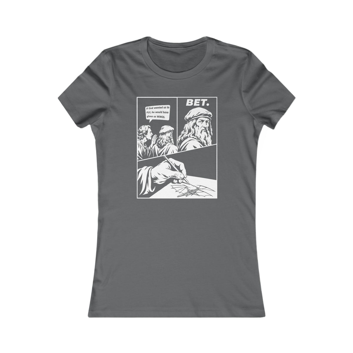 Leonardo da Vinci | Bet Women's Graphic Tee