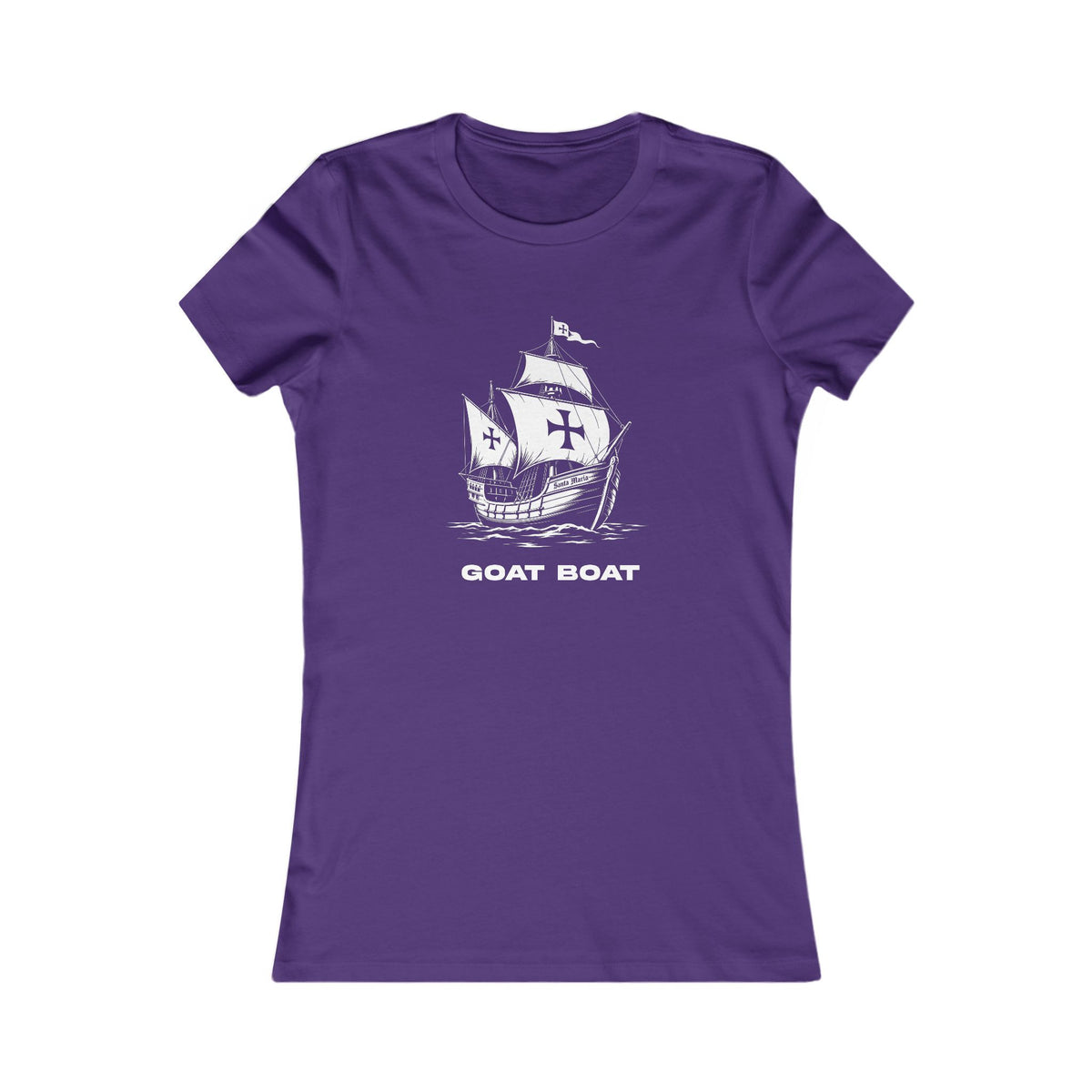 Christopher Columbus | Santa Maria Goat Boat Women's Graphic Tee