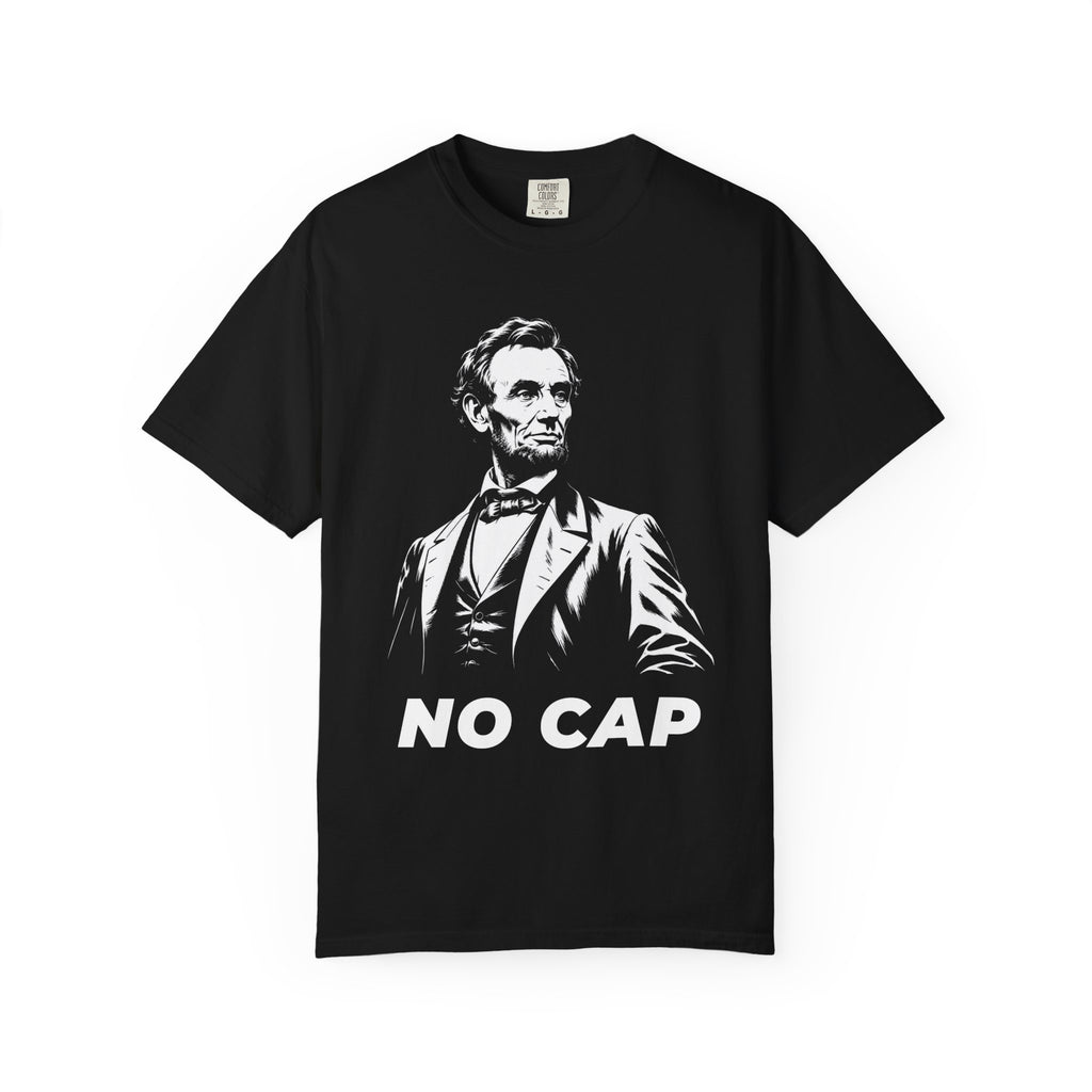 Abraham Lincoln “No Cap” Graphic T-Shirt