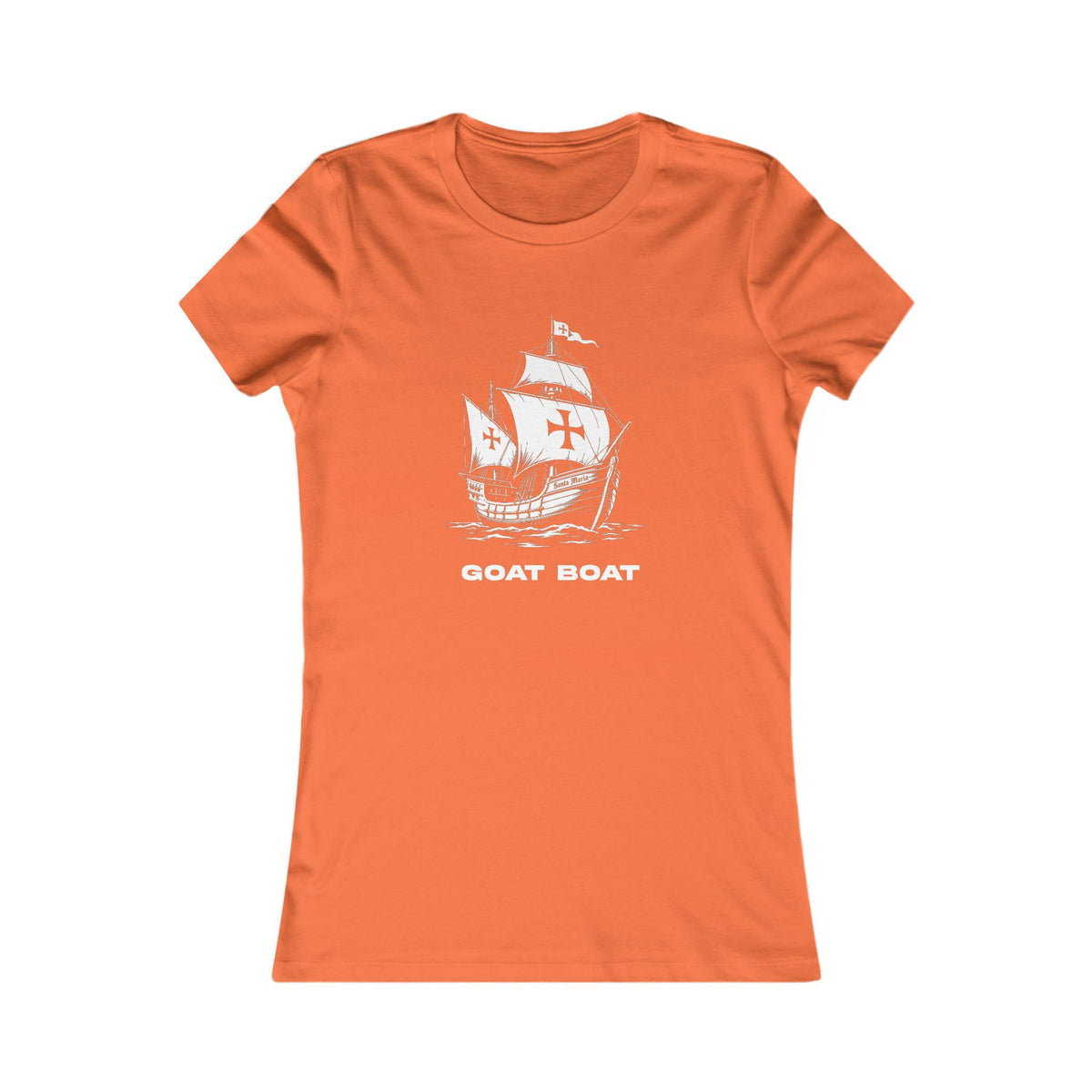Christopher Columbus | Santa Maria Goat Boat Women's Graphic Tee