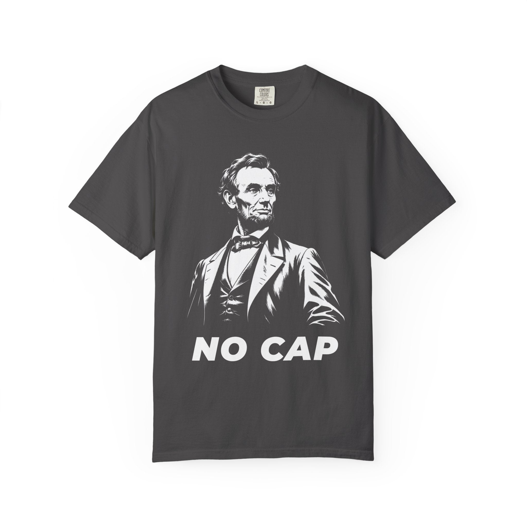Abraham Lincoln “No Cap” Graphic T-Shirt