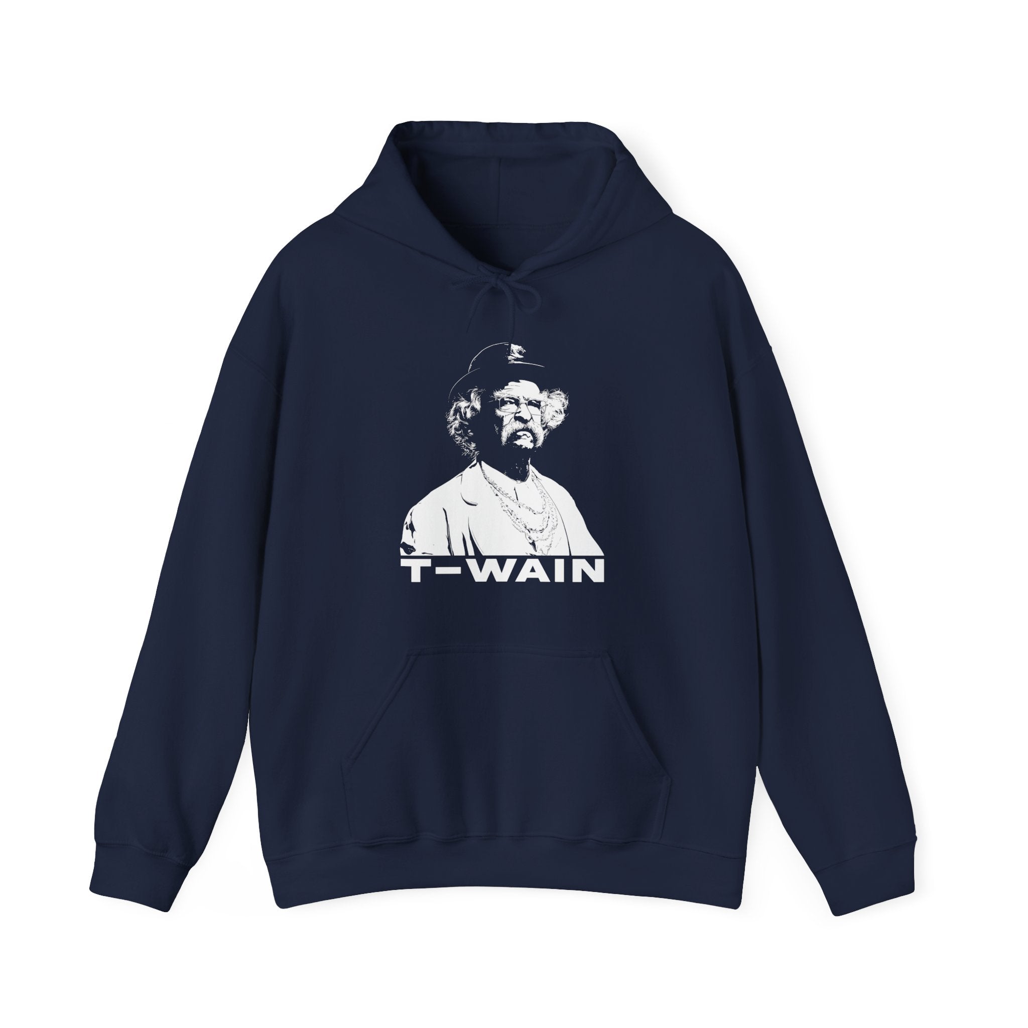 T-WAIN Vintage Mark Twain Cozy Hoodie