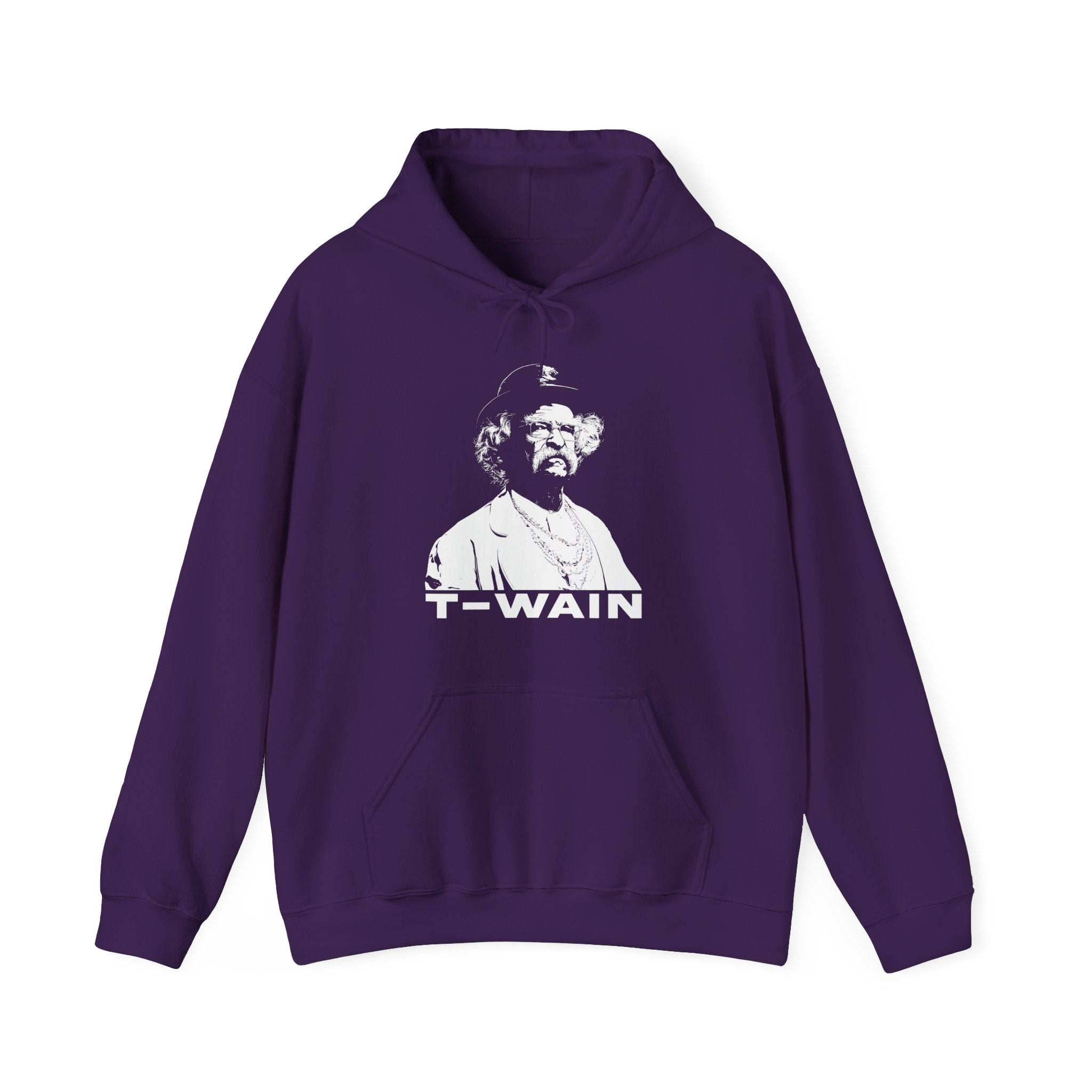 T-WAIN Vintage Mark Twain Cozy Hoodie