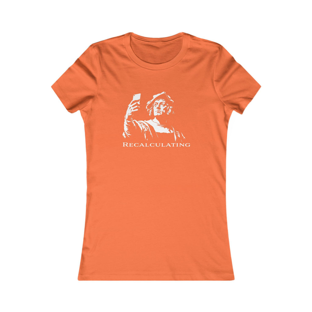 Christopher Columbus | Recalculating Women's Graphic Tee