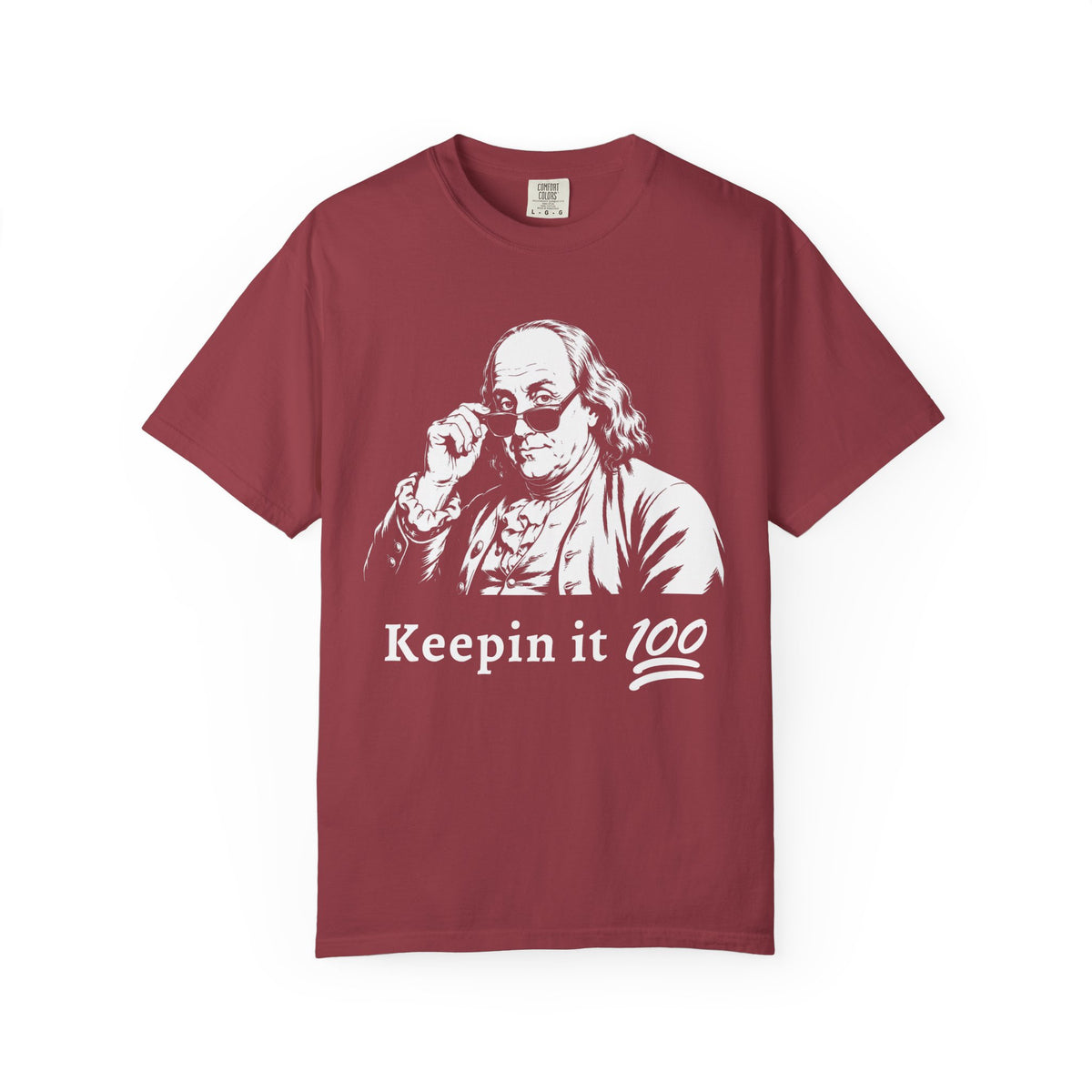 Benjamin Franklin - Keepin' it 100 Graphic Tee