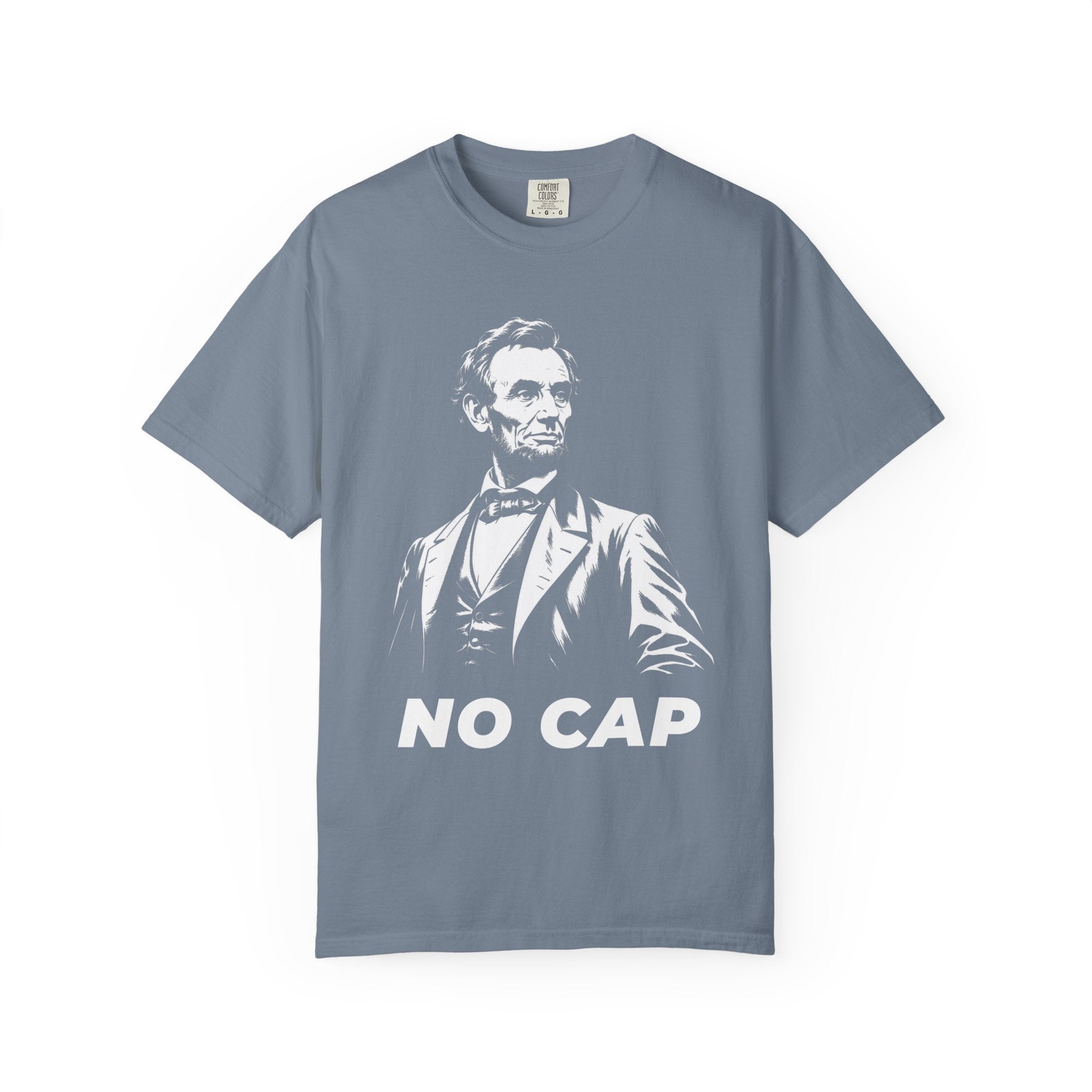 Abraham Lincoln “No Cap” Graphic T-Shirt