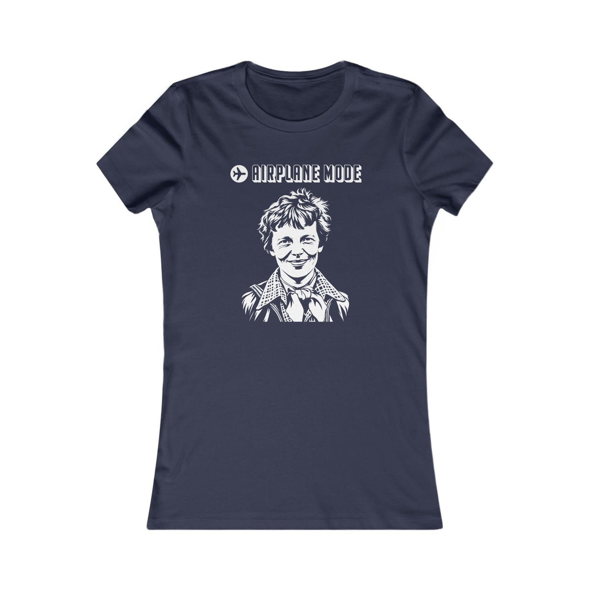 Amelia Earhart | Airplane Mode Women's Graphic Tee