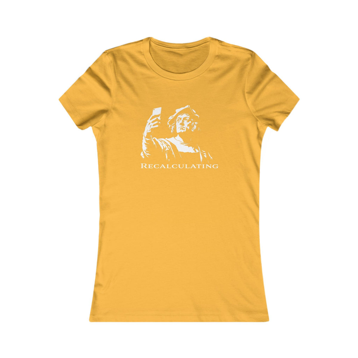 Christopher Columbus | Recalculating Women's Graphic Tee
