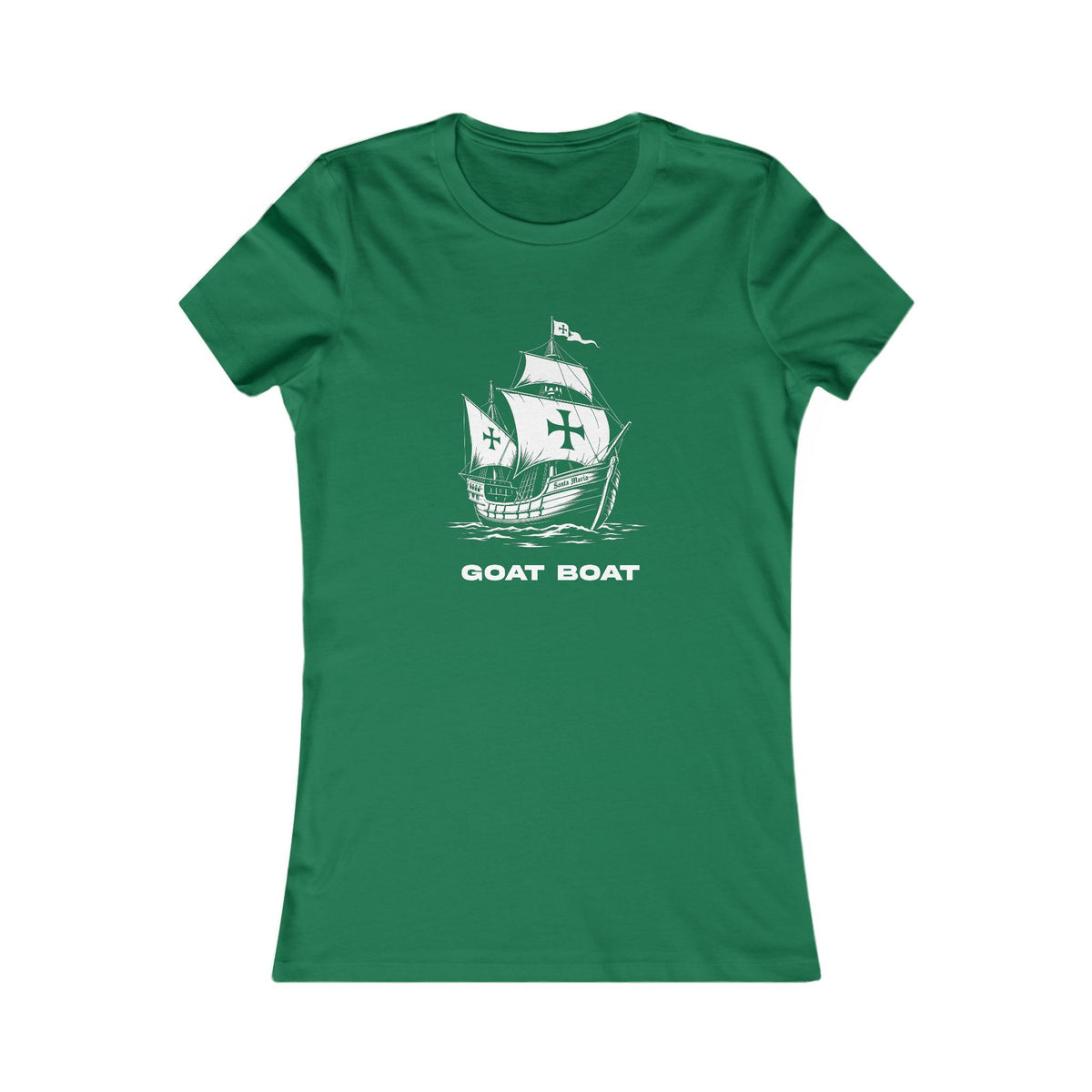 Christopher Columbus | Santa Maria Goat Boat Women's Graphic Tee