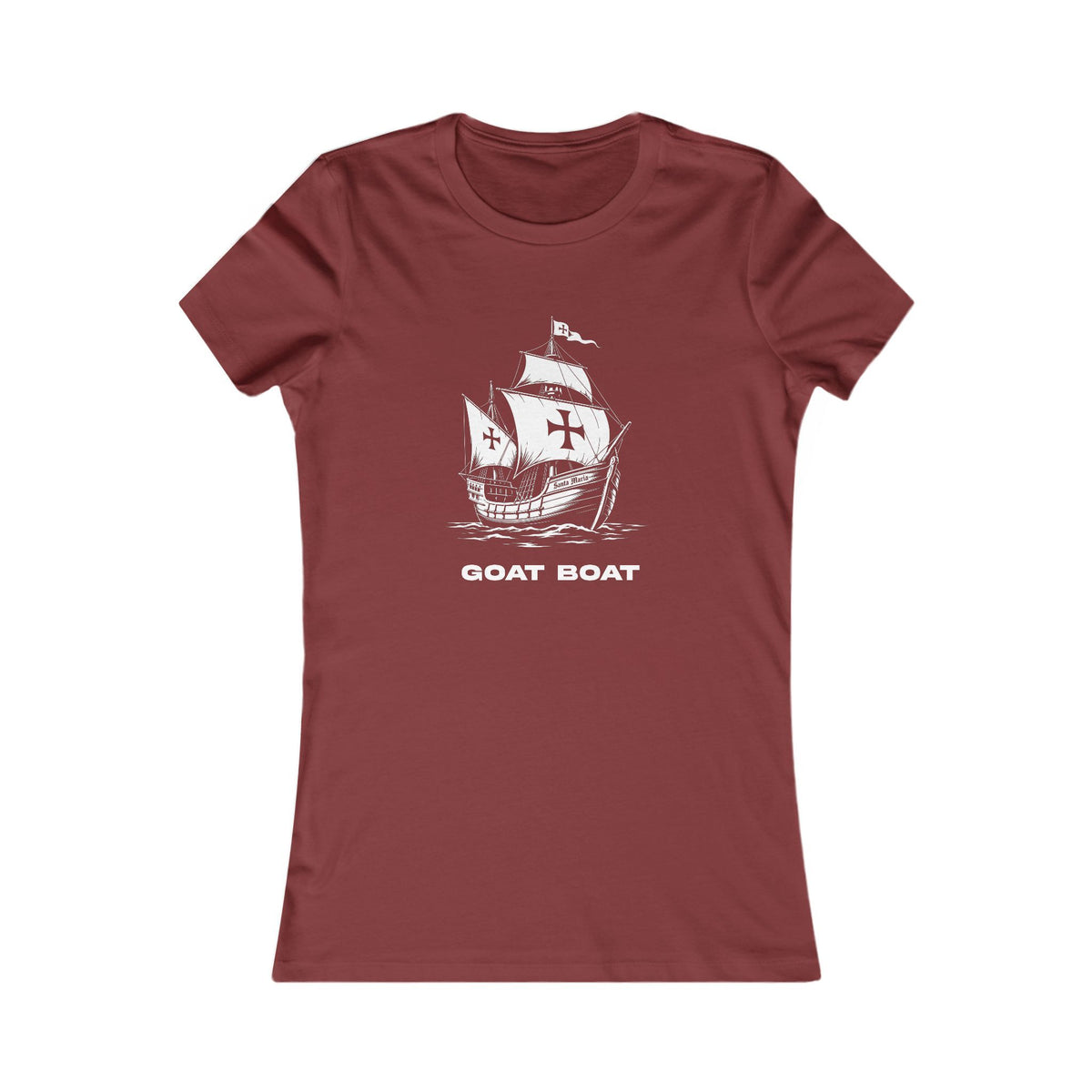 Christopher Columbus | Santa Maria Goat Boat Women's Graphic Tee