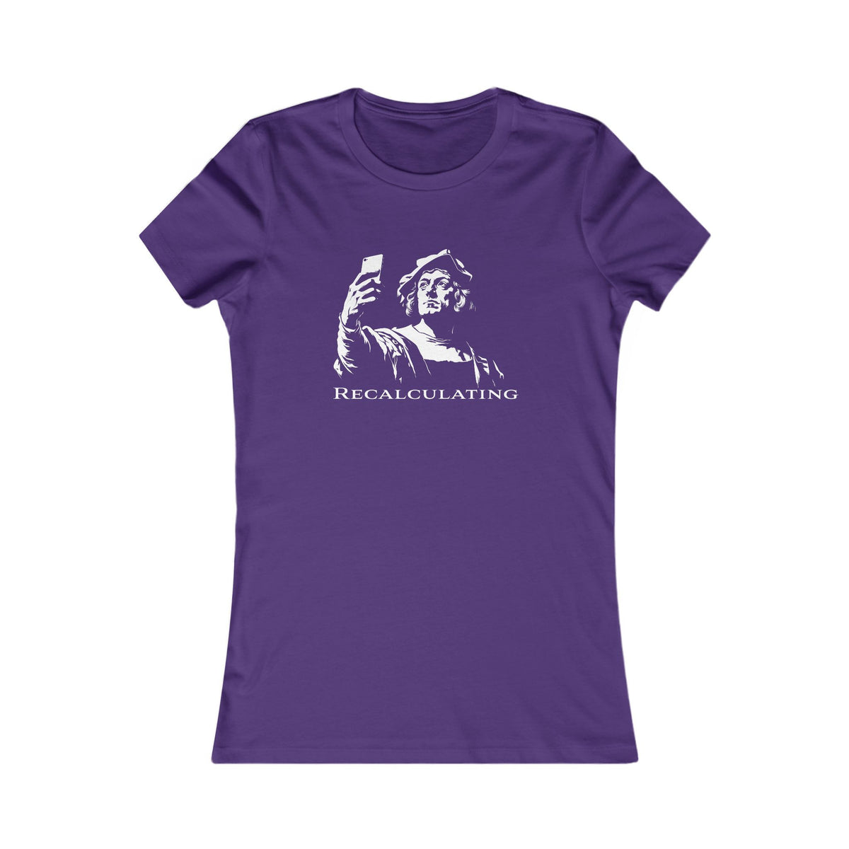 Christopher Columbus | Recalculating Women's Graphic Tee